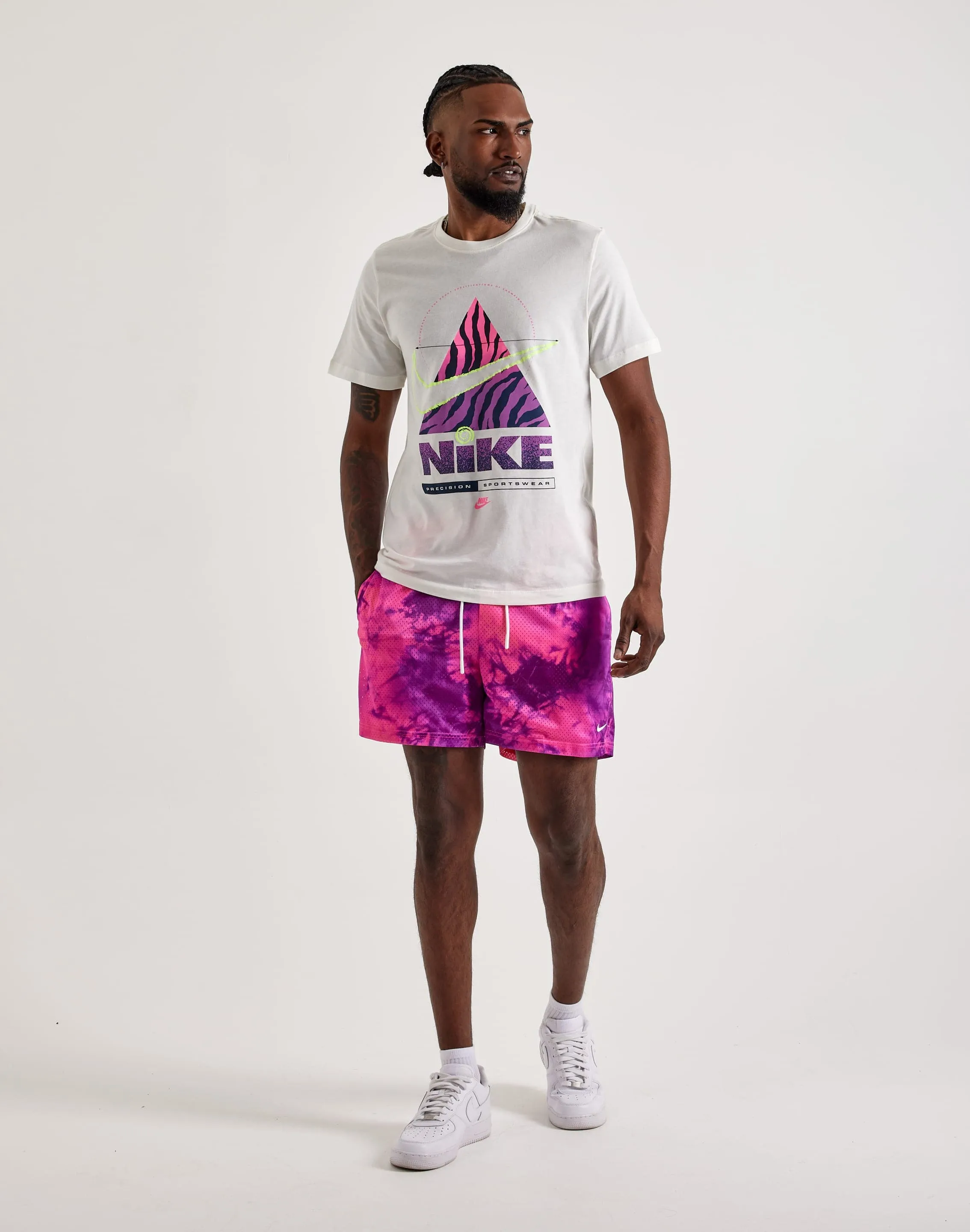 Peace Core Road Look Nike Practice Mesh Dri-FIT Basketball Shorts