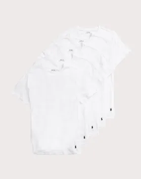 Dream Core Polo Ralph Lauren Slim-Fit Cotton Crewneck Tee 5-Pack