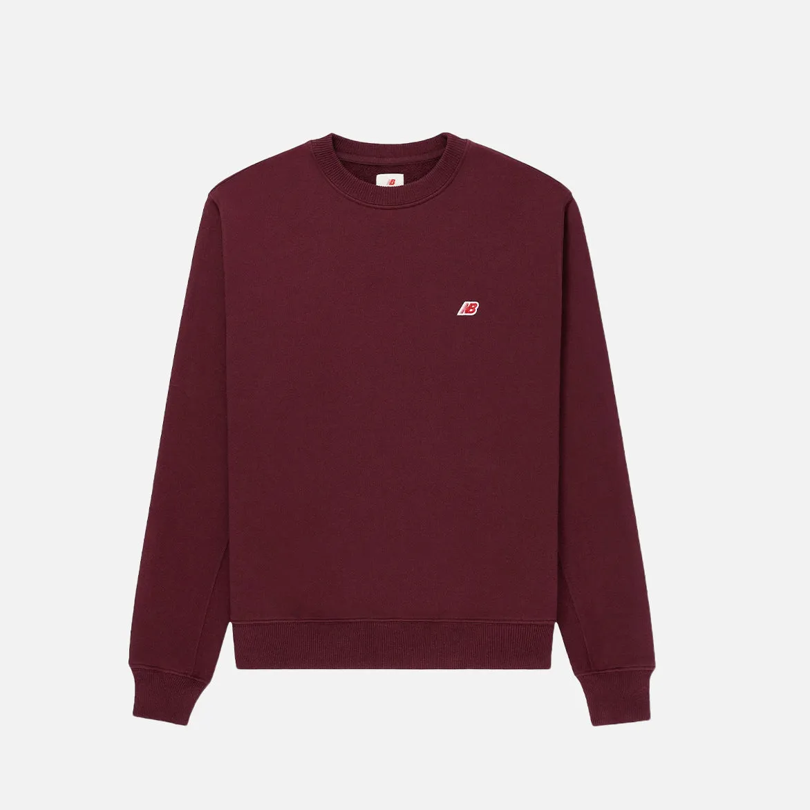 Group Mood MADE IN USA CORE CREW - BURGUNDY