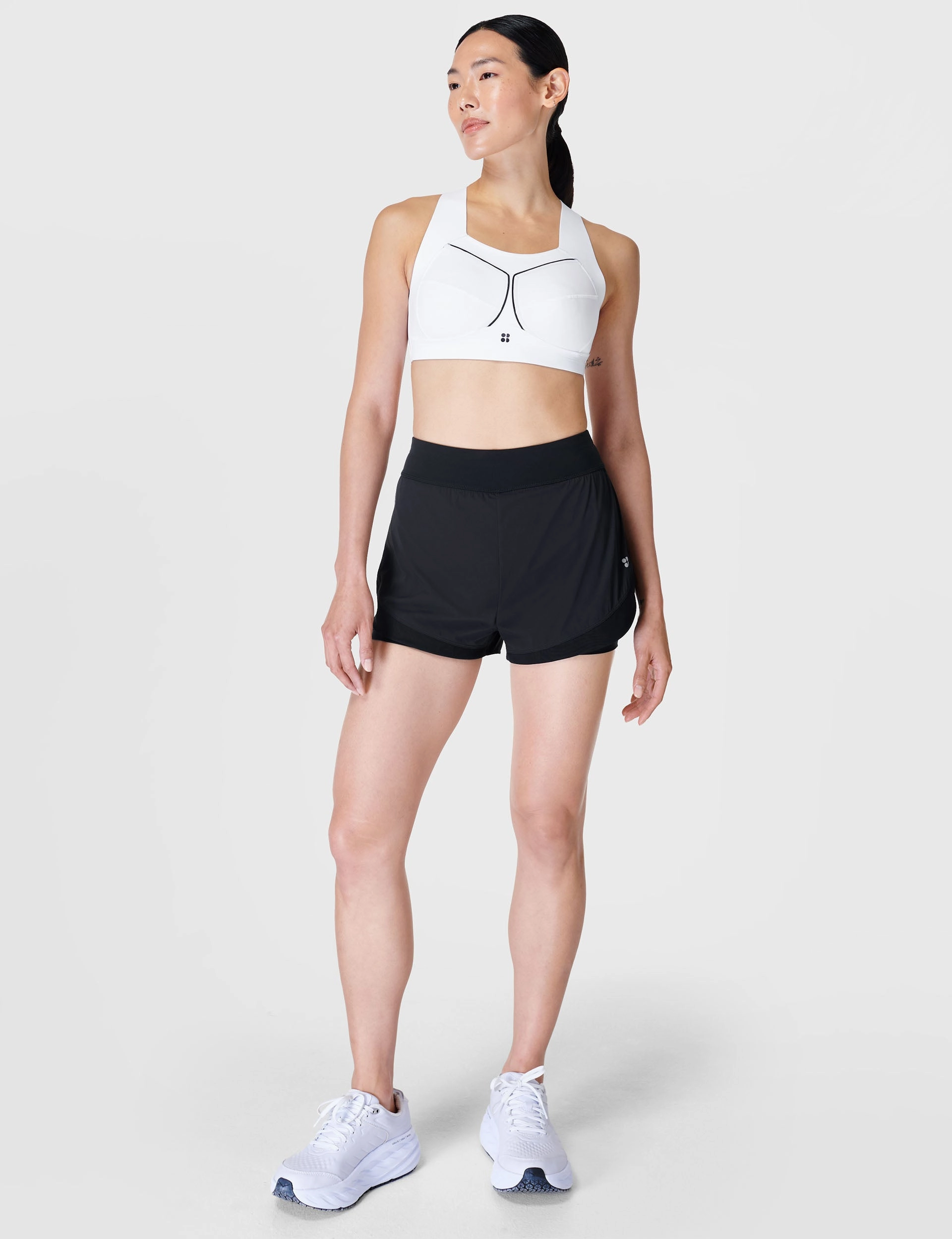 WideLegOpening Tempo Run Shorts - Black