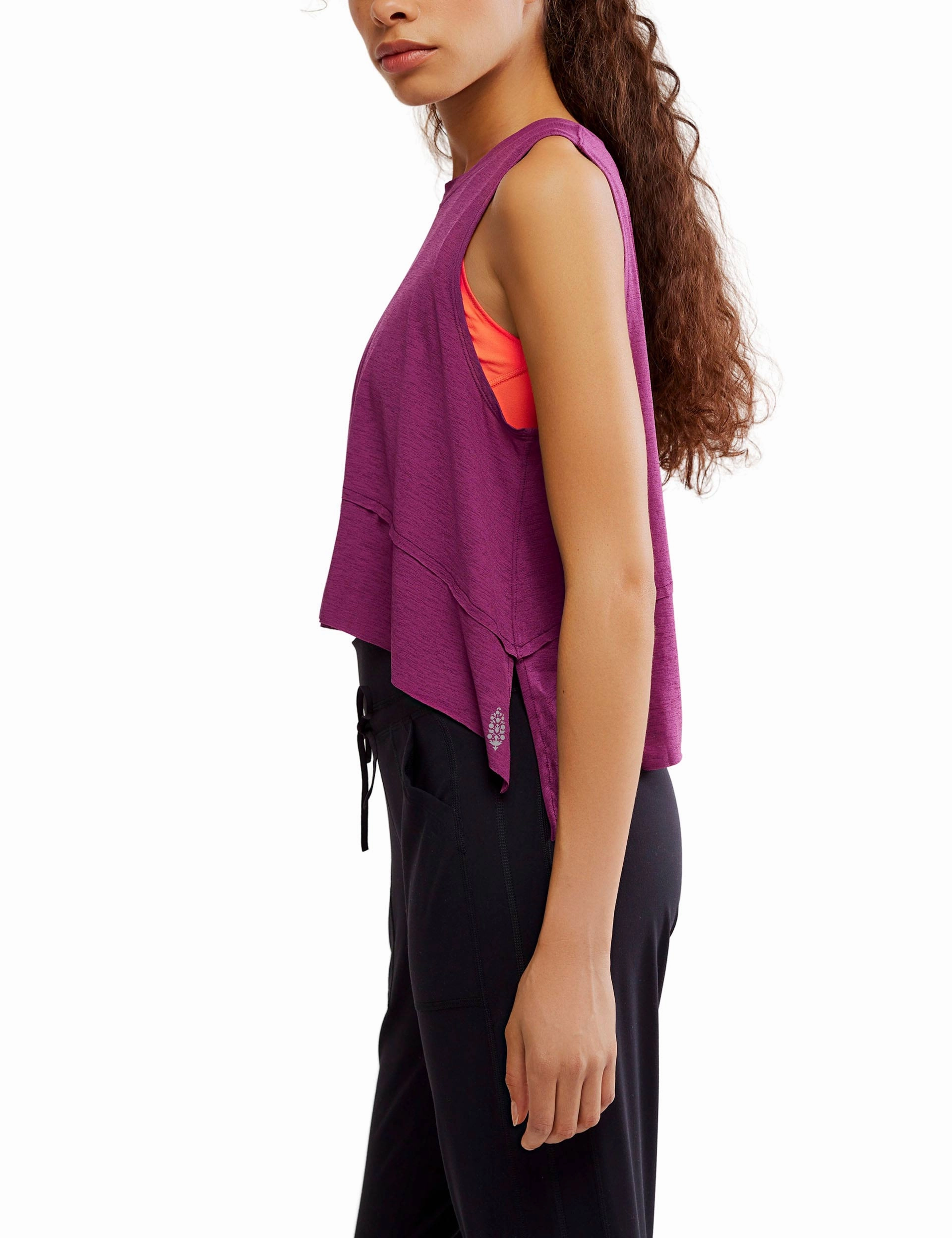 Tempo Tank - Deep Mulberry Durable Blends Training - worthy