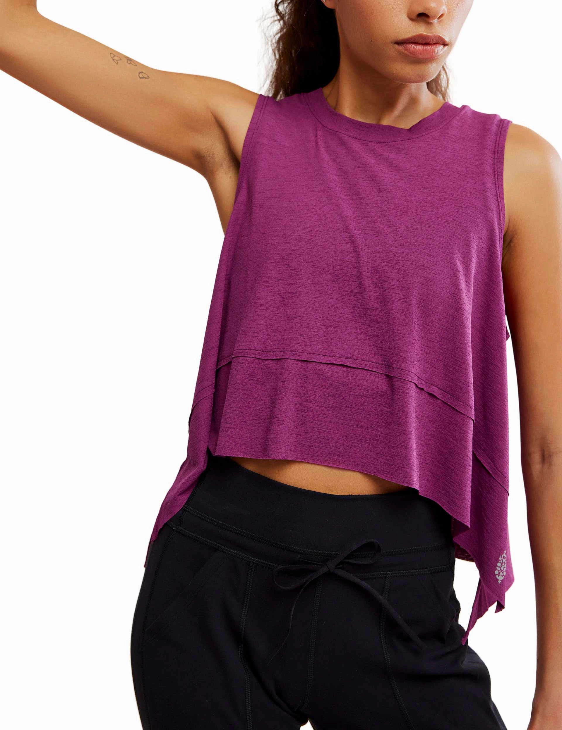 rental Tempo Tank - Deep Mulberry