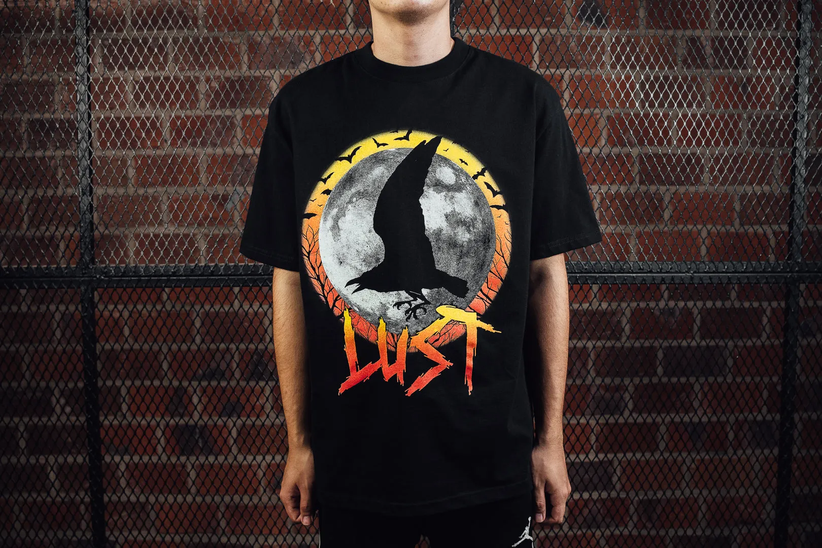 Erasable Surface Coating Lust Brand Halloween Tee 2021 (Glow in the Dark)