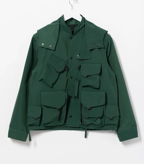 Tenkara Trout Parka (Green) Lightweight Feel Puffer Design