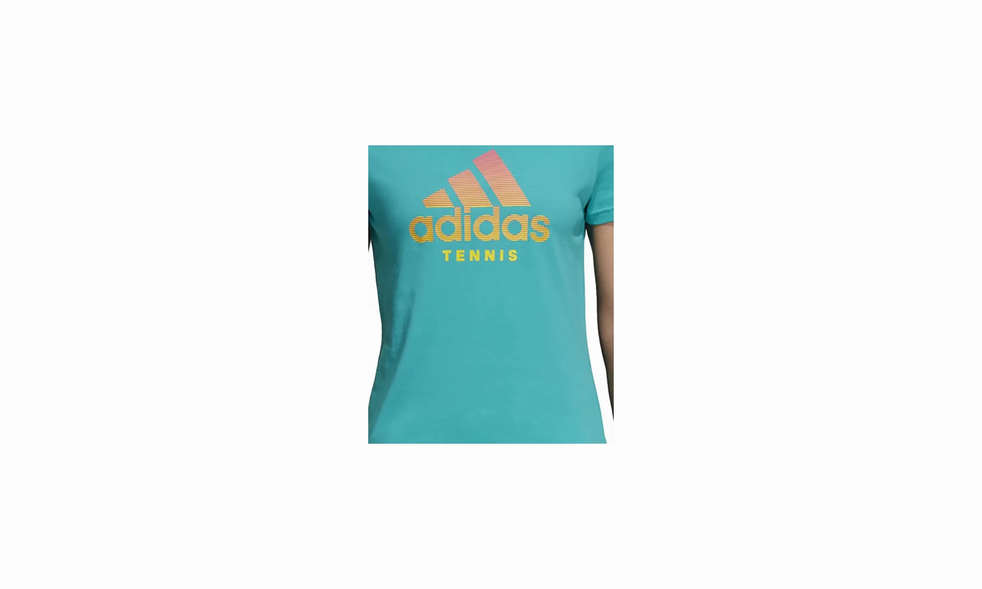 River Core Tennis Category Tee "Hi Res Aqua"