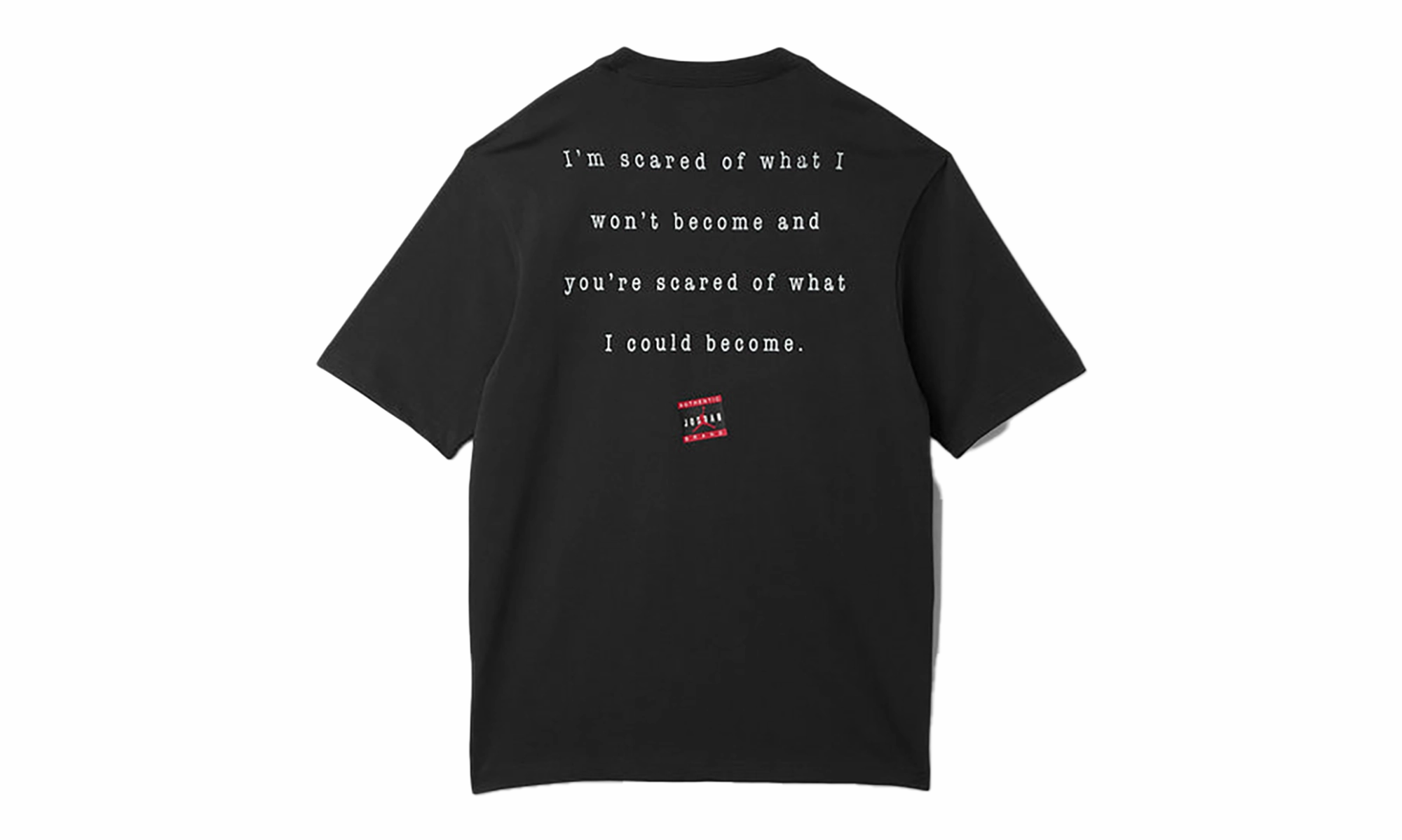 Air Jordan Short Sleee Tee "Off Noir" Water Soul Lake Mood