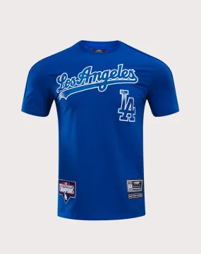 Pro Standard MLB Los Angeles Dodgers Logo Pro Team Taping Top NonRestrictive Fit