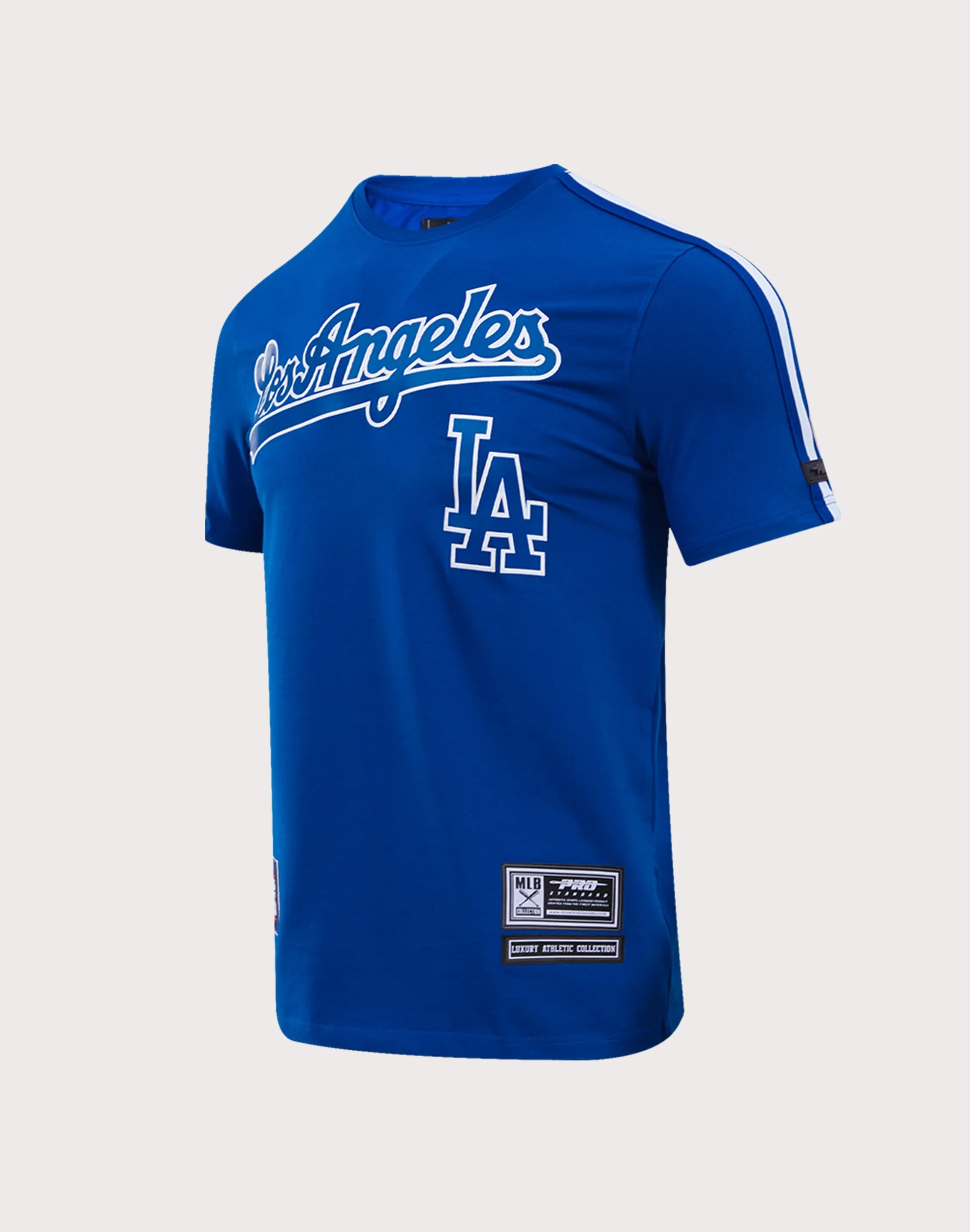 Pro Standard MLB Los Angeles Dodgers Logo Pro Team Taping Top Commute Ease Open Heart