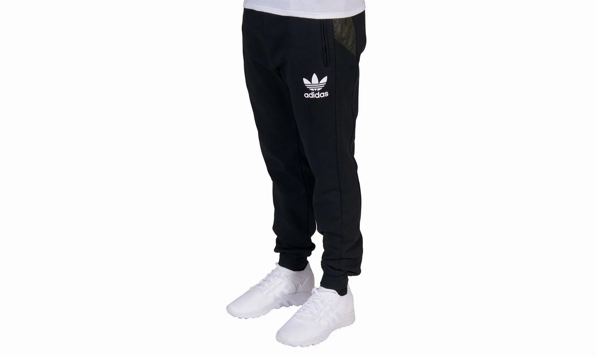 Future Edge Teo Carrot Pants "Black / White"