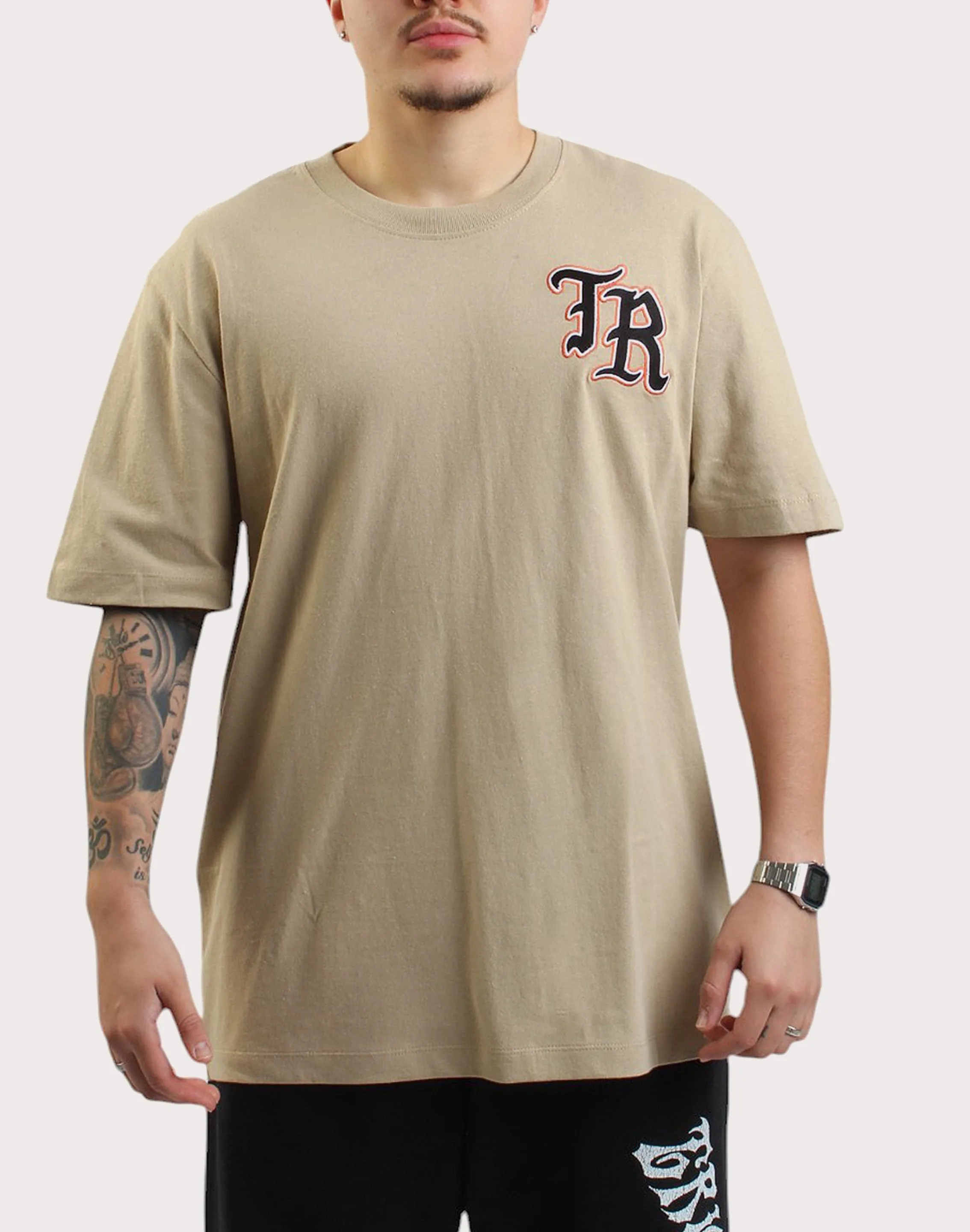PunctureResistant Fabric DurableWeave True Religion Nature Logo Heavyweight Tee