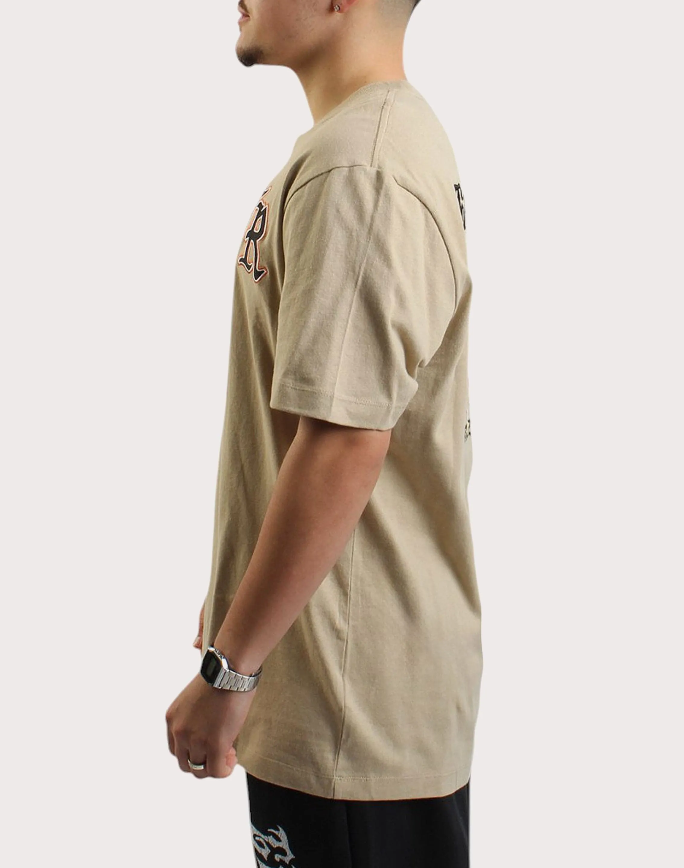 True Religion Nature Logo Heavyweight Tee Model Glow