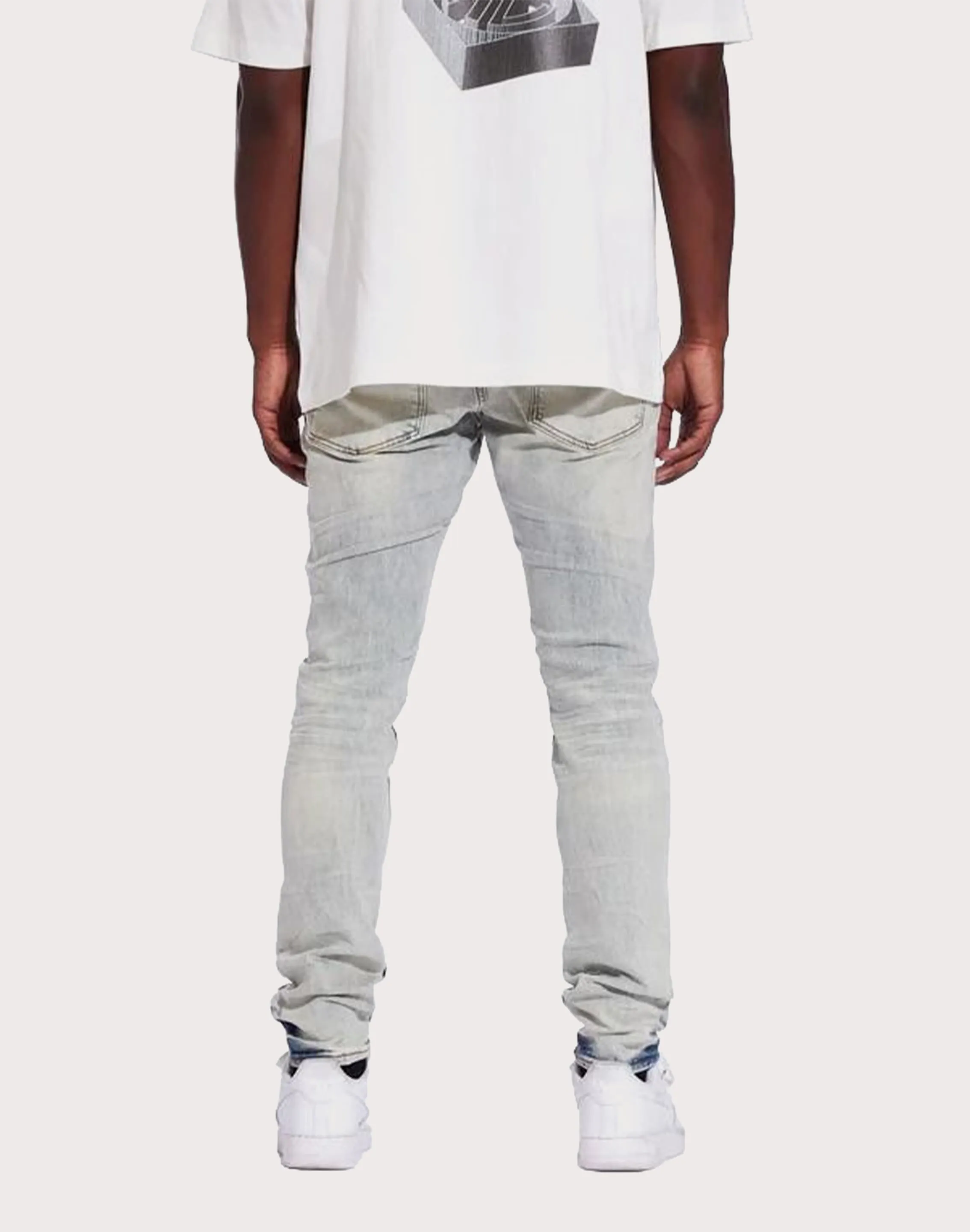 THE LEVERAGE Denim Atlantic Slim Fit Denim Jeans Street Edge