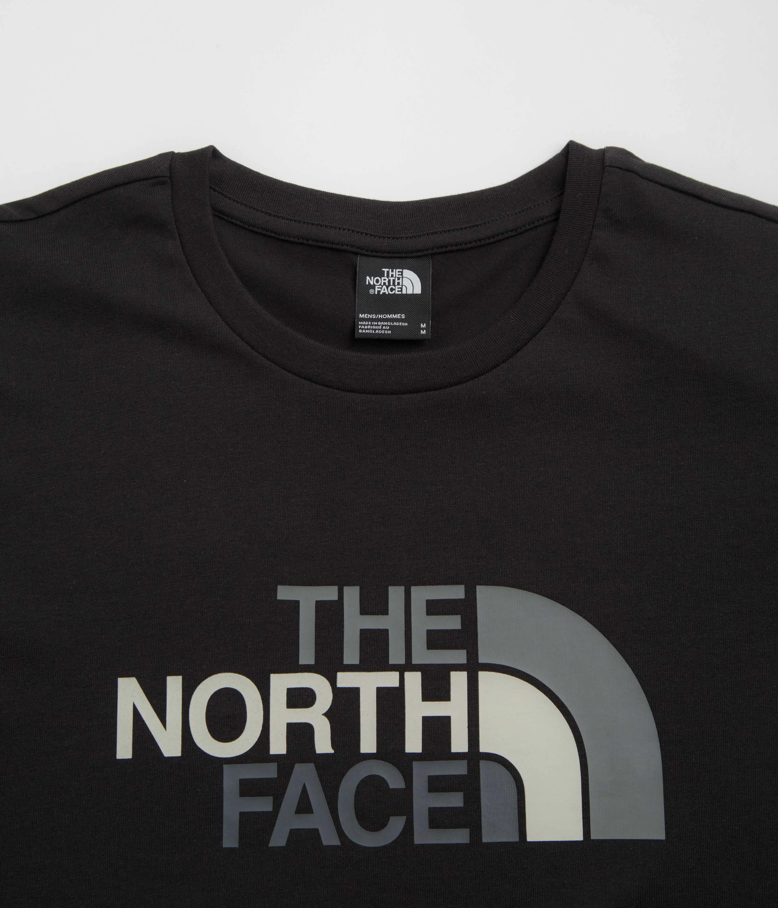 Embroidered The North Face Easy T-Shirt - TNF Black