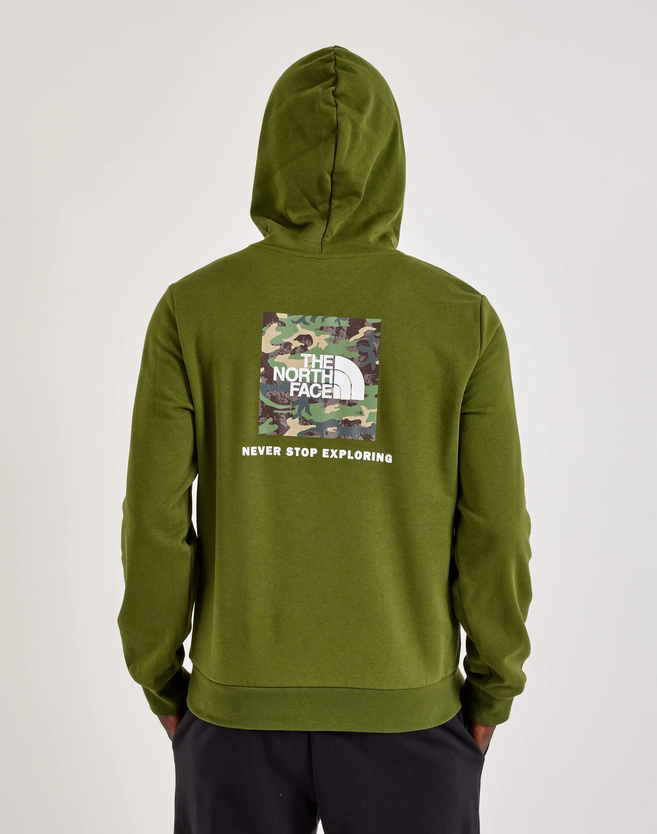 Wild Mood The North Face Evolution Box Logo Fleece Hoodie