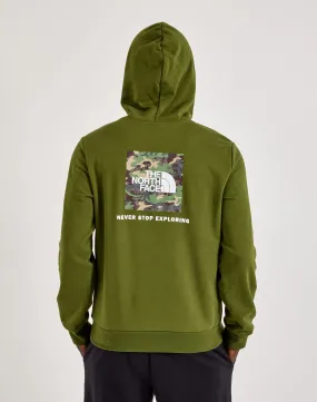 The North Face Evolution Box Logo Fleece Hoodie Recycled materials