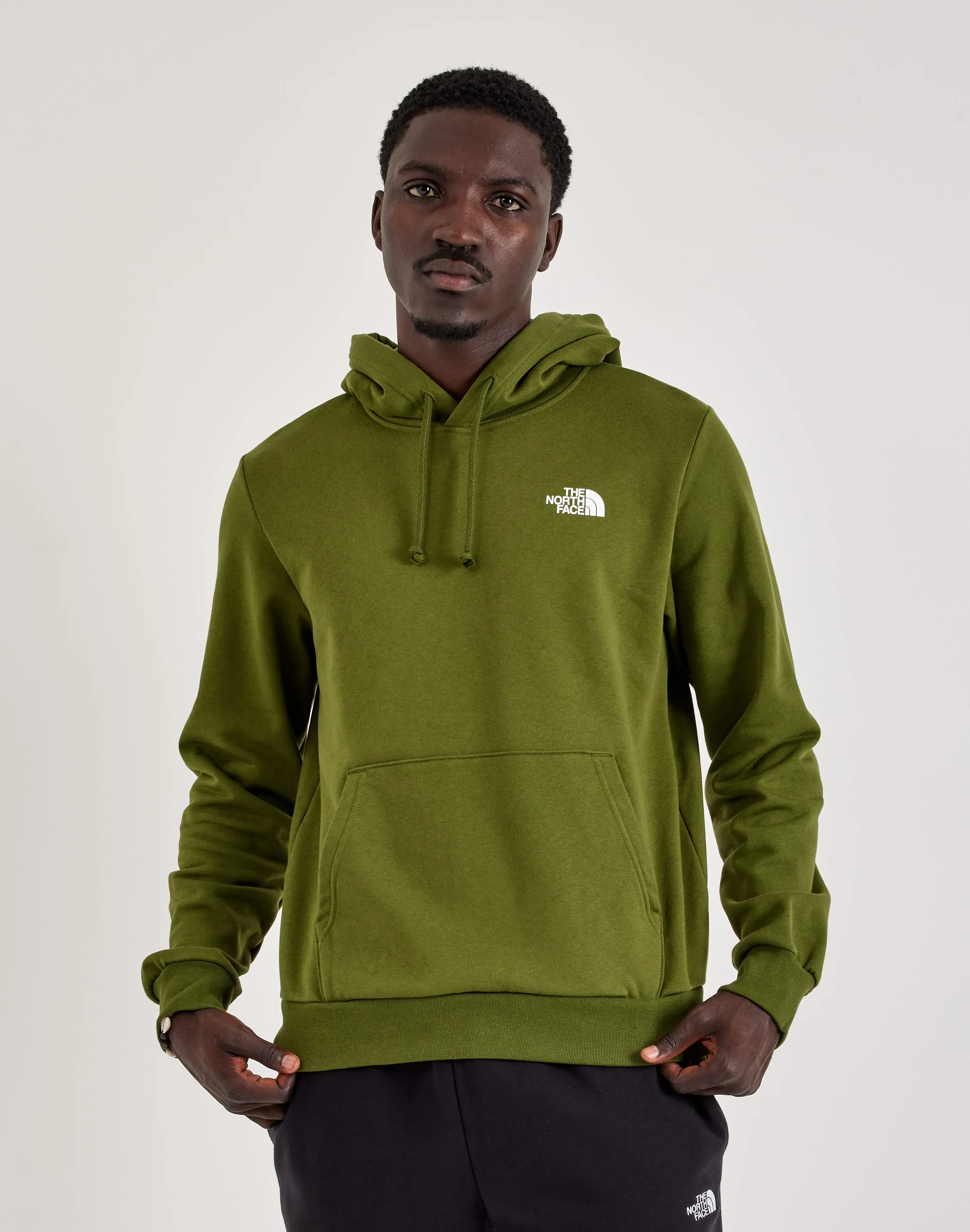 BalancedDrape QuickReleaseClosures The North Face Evolution Box Logo Fleece Hoodie