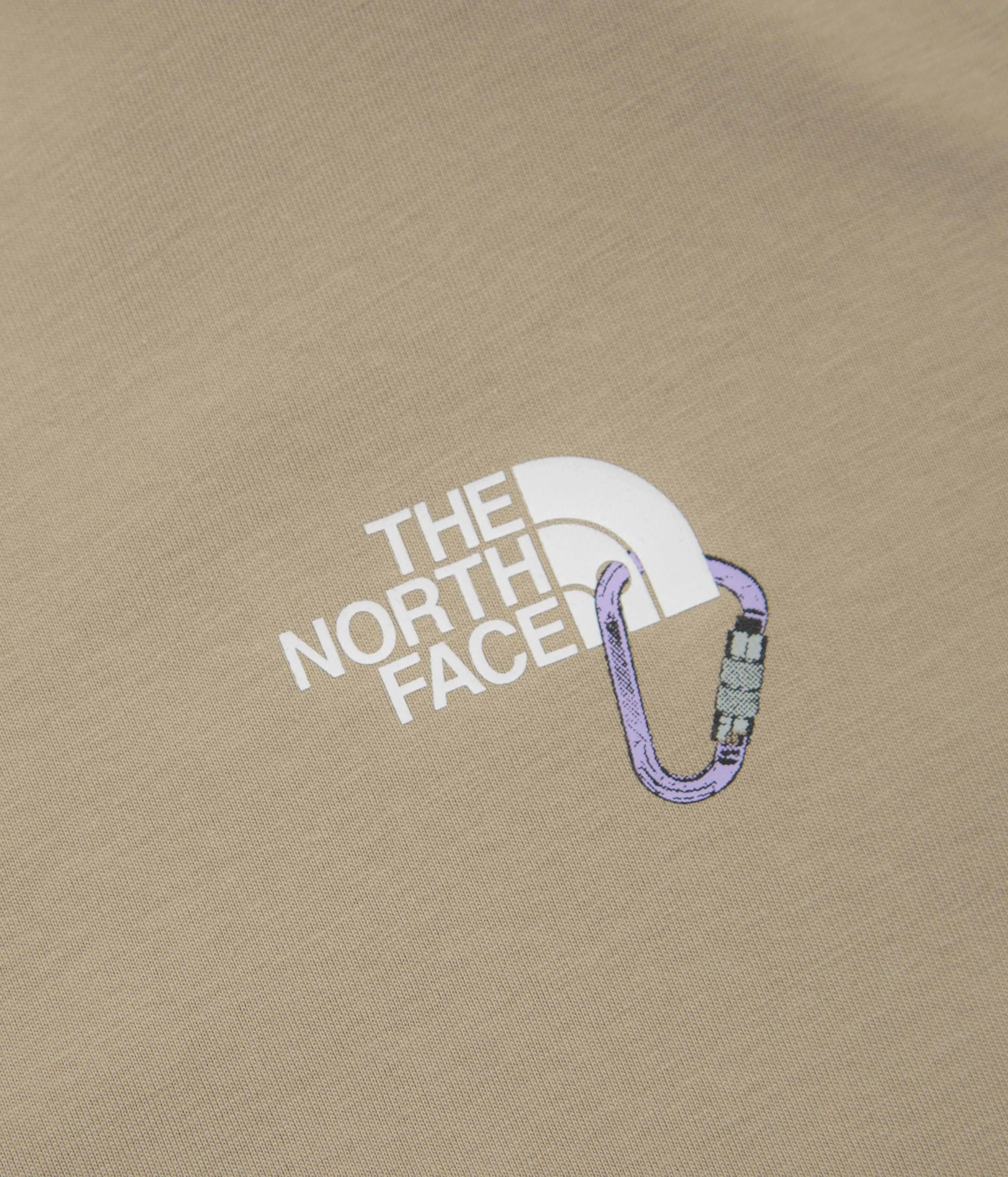 wedding attire The North Face Explore Carabiner Relaxed T-Shirt - Mushroom Grey
