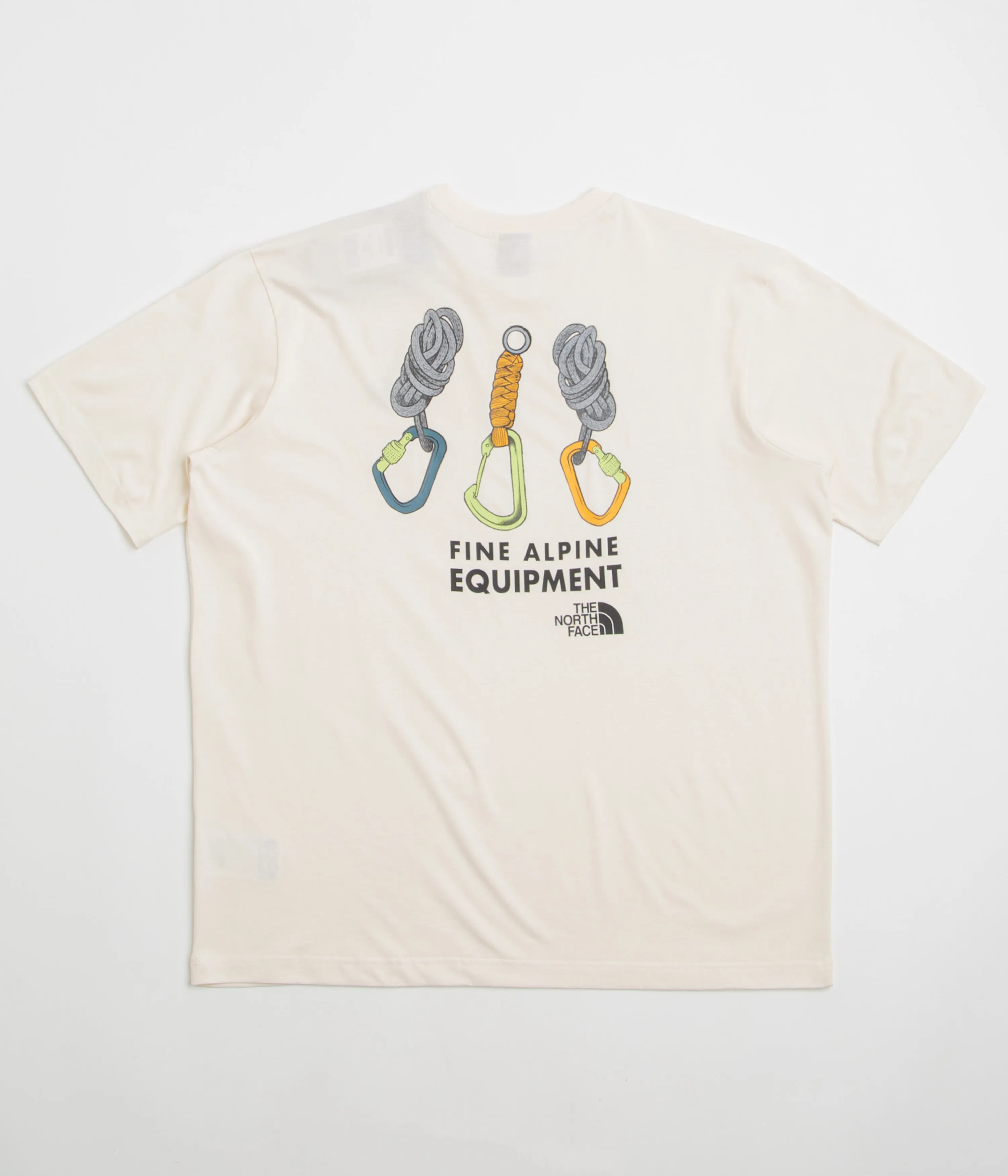 The North Face Explore Gear Relaxed T-Shirt - White Dune peak season