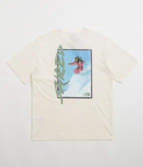 Split hem The North Face NSE Slopes Relaxed Graphic T-Shirt - White Dune