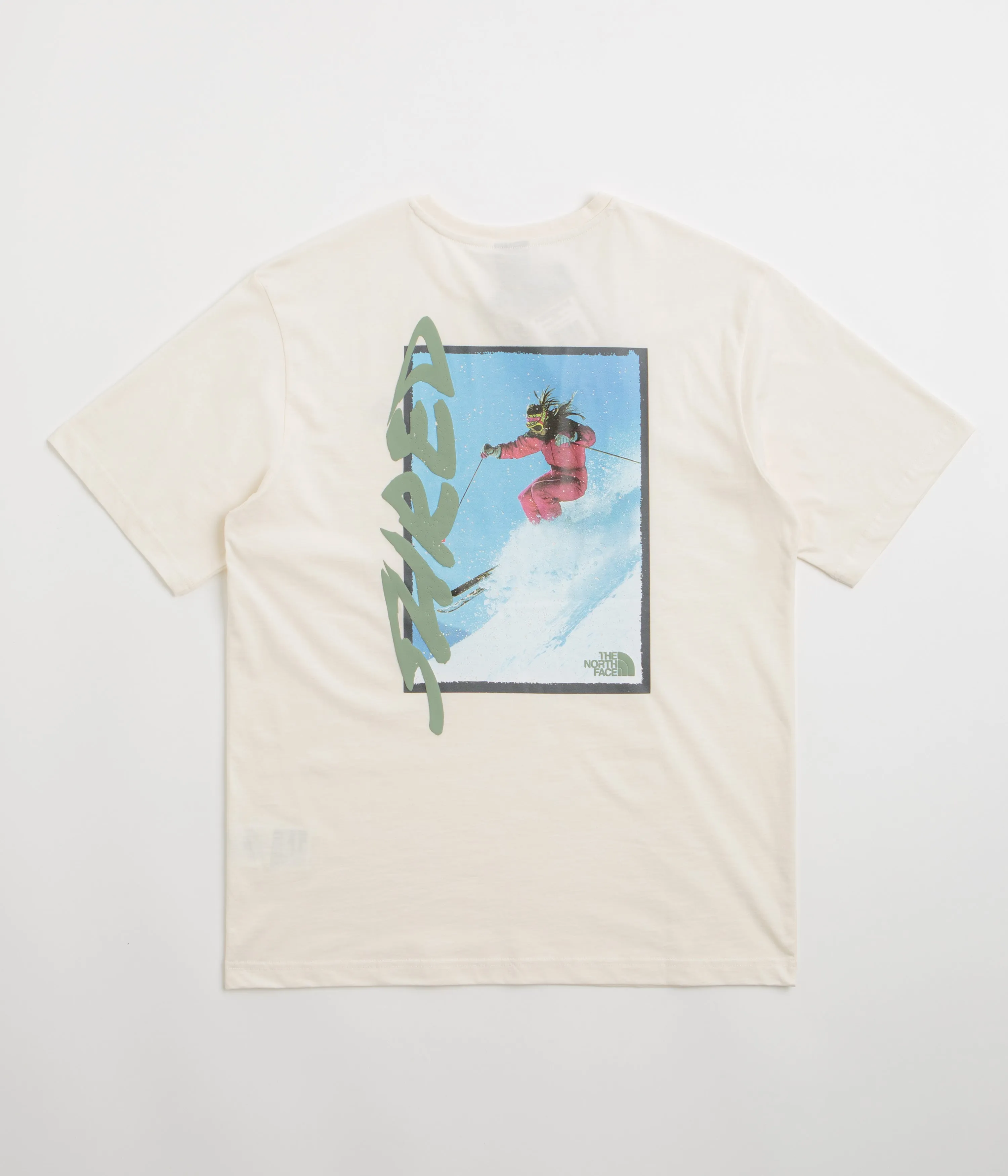 Split hem The North Face NSE Slopes Relaxed Graphic T-Shirt - White Dune