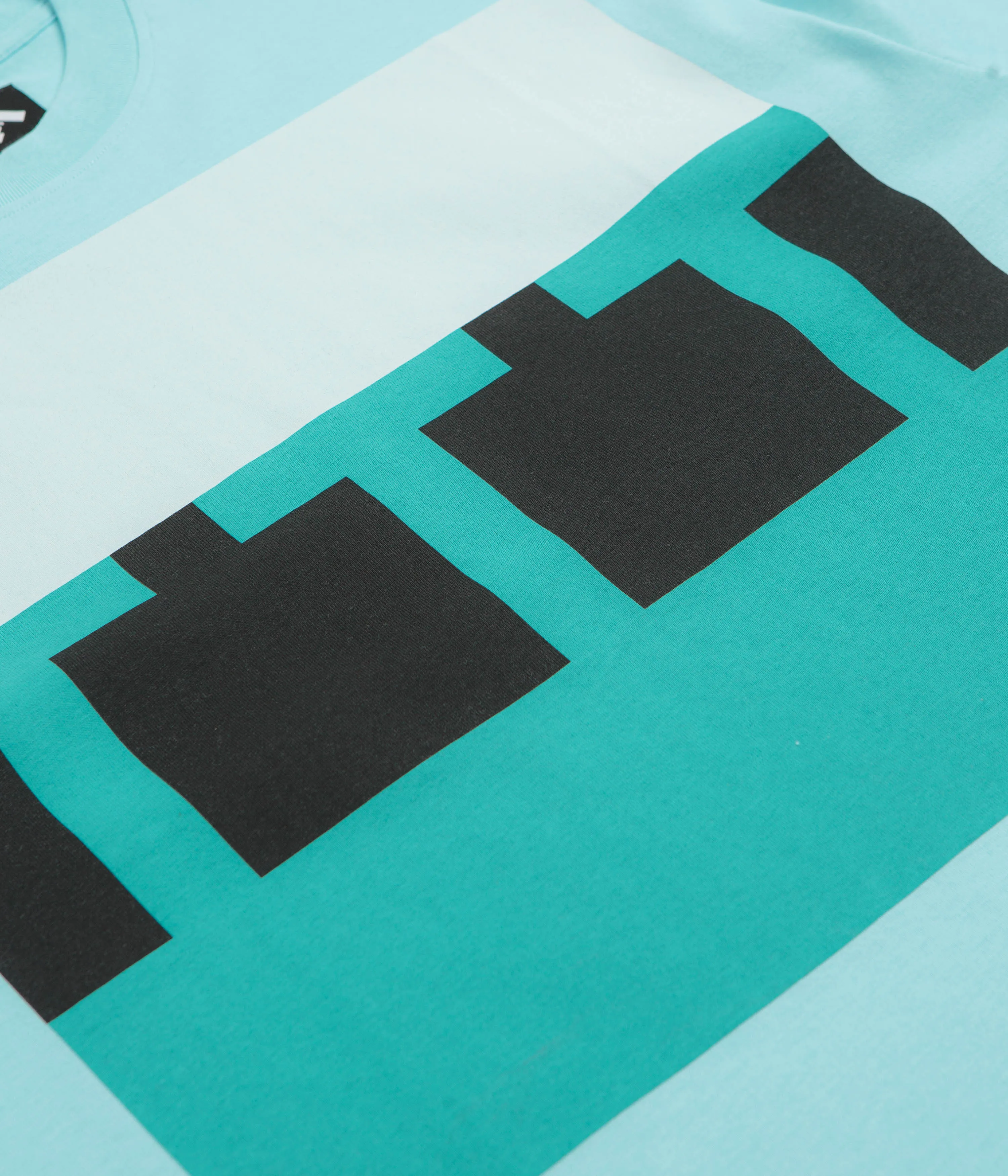 Edgy hiking event The Trilogy Tapes Block T-Shirt - Blue / Blue