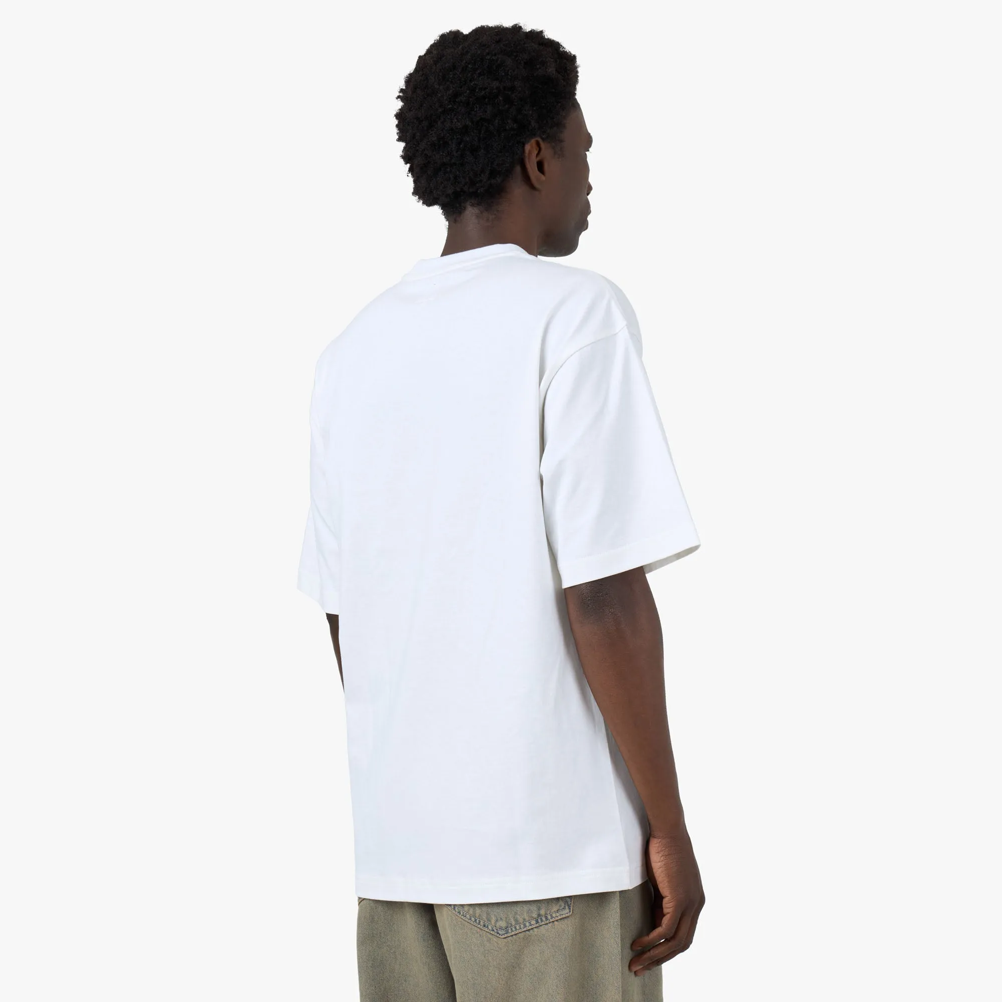 The Trilogy Tapes Drapery T-Shirt White Indoor clothing
