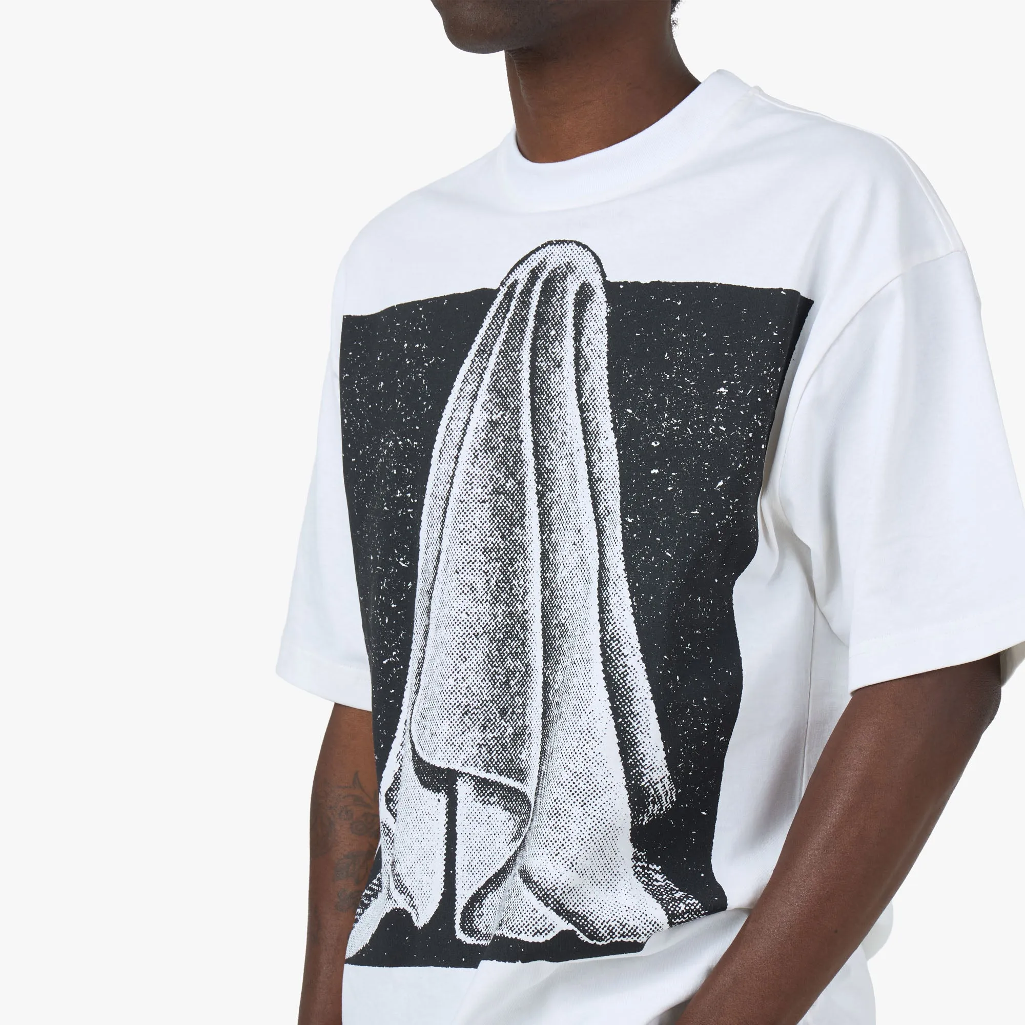 resort event bar The Trilogy Tapes Drapery T-Shirt White