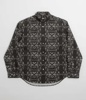 Holiday Travel The Trilogy Tapes Envelopes All Over Print Shirt - Black