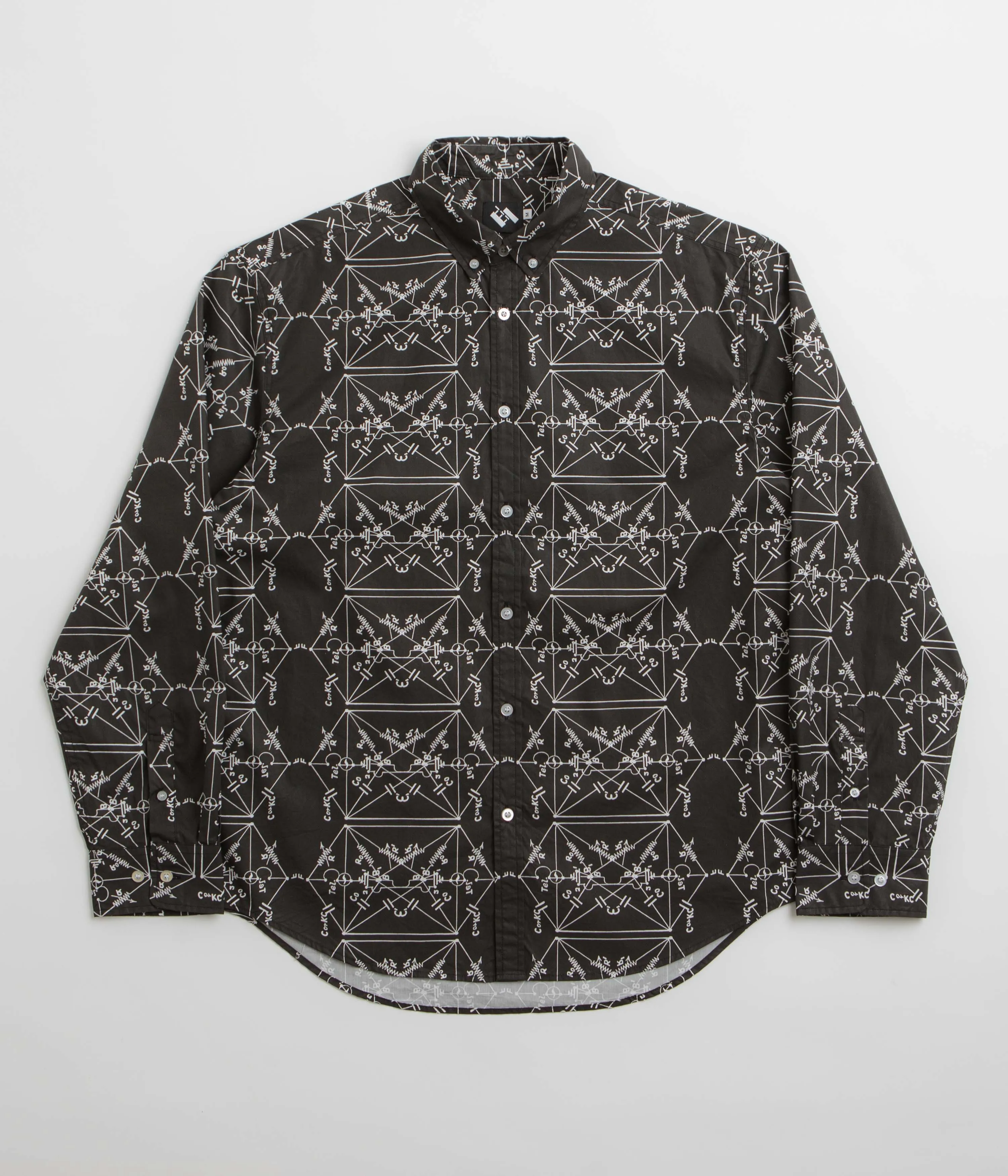 Holiday Travel The Trilogy Tapes Envelopes All Over Print Shirt - Black