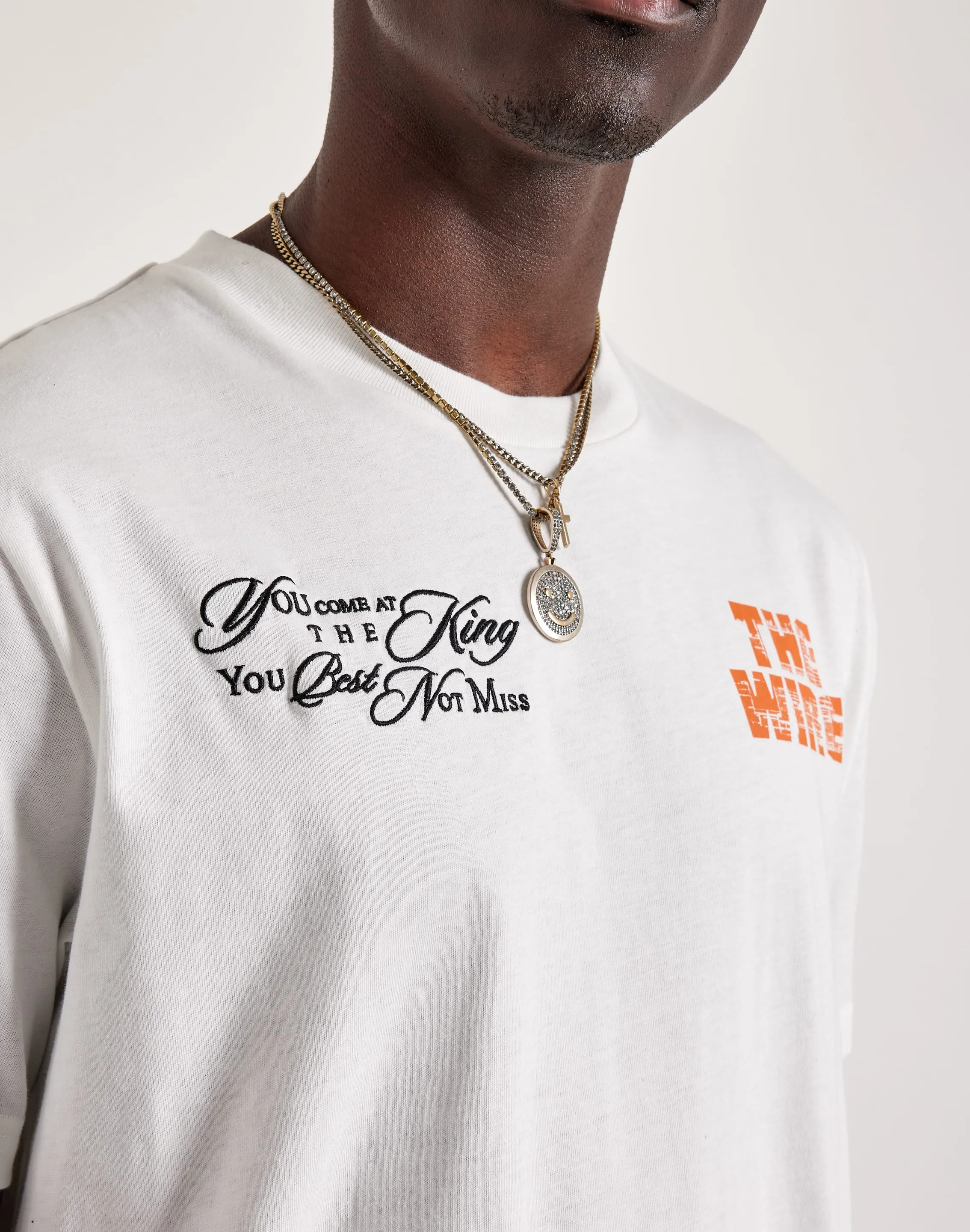 WrinkleFree Material The Wire The King Tee