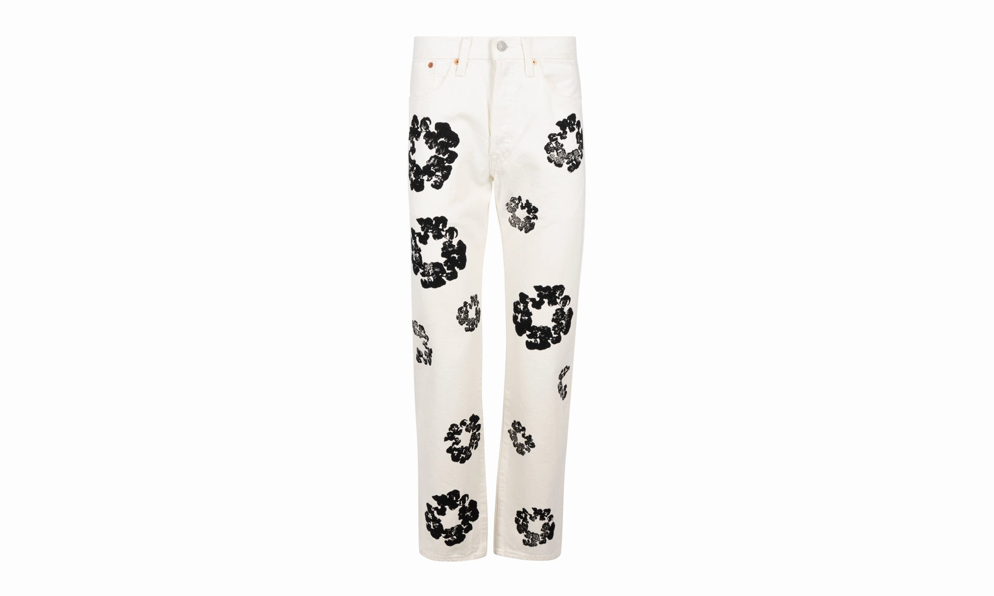 The Cotton Wreath Denim Jeans "White" Layer Essential Everyday Vibrant