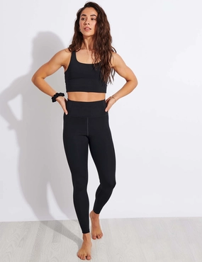 The Paloma Set - Black Casual Day Mesh Panel