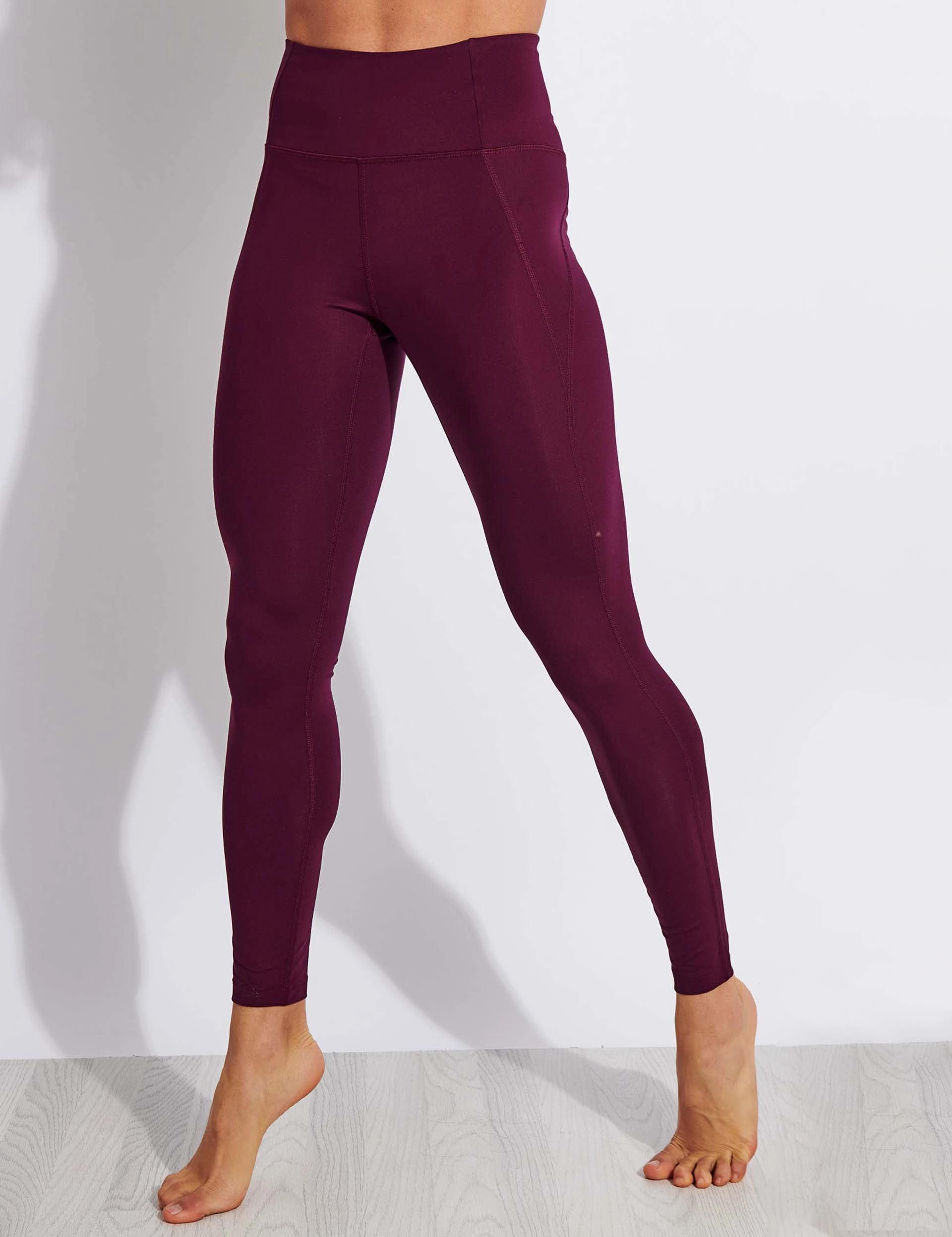 Fitness Lover Durable Stitch Anti Clogging The Paloma Set - Plum