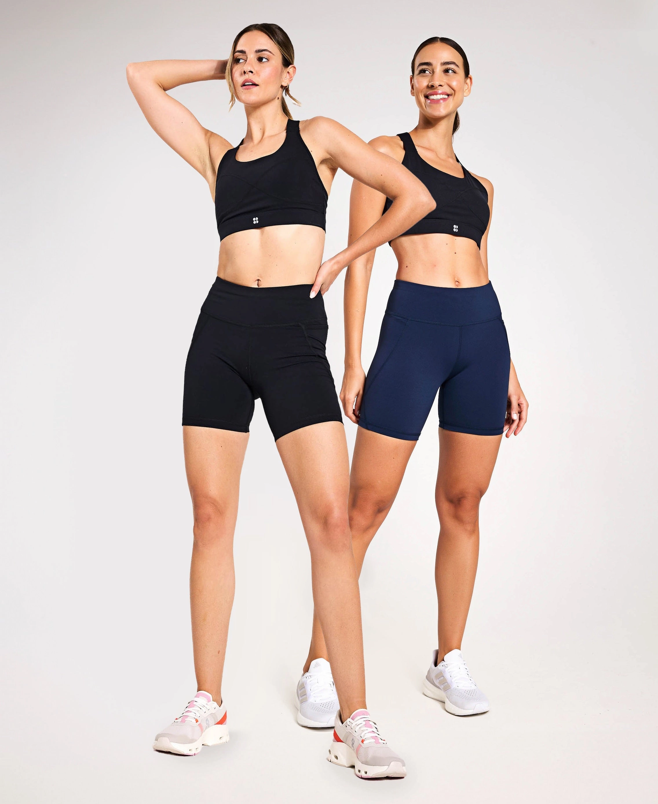 The Power 6" Shorts Starter Set - Black / Navy Blue Eco Certified Dye
