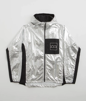The Trilogy Tapes Lightweight Jacket - Silver Notice suitable for mountain hikes