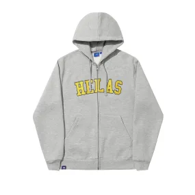Helas Campus Full Zip Hoodie - Heather Grey Street Mode