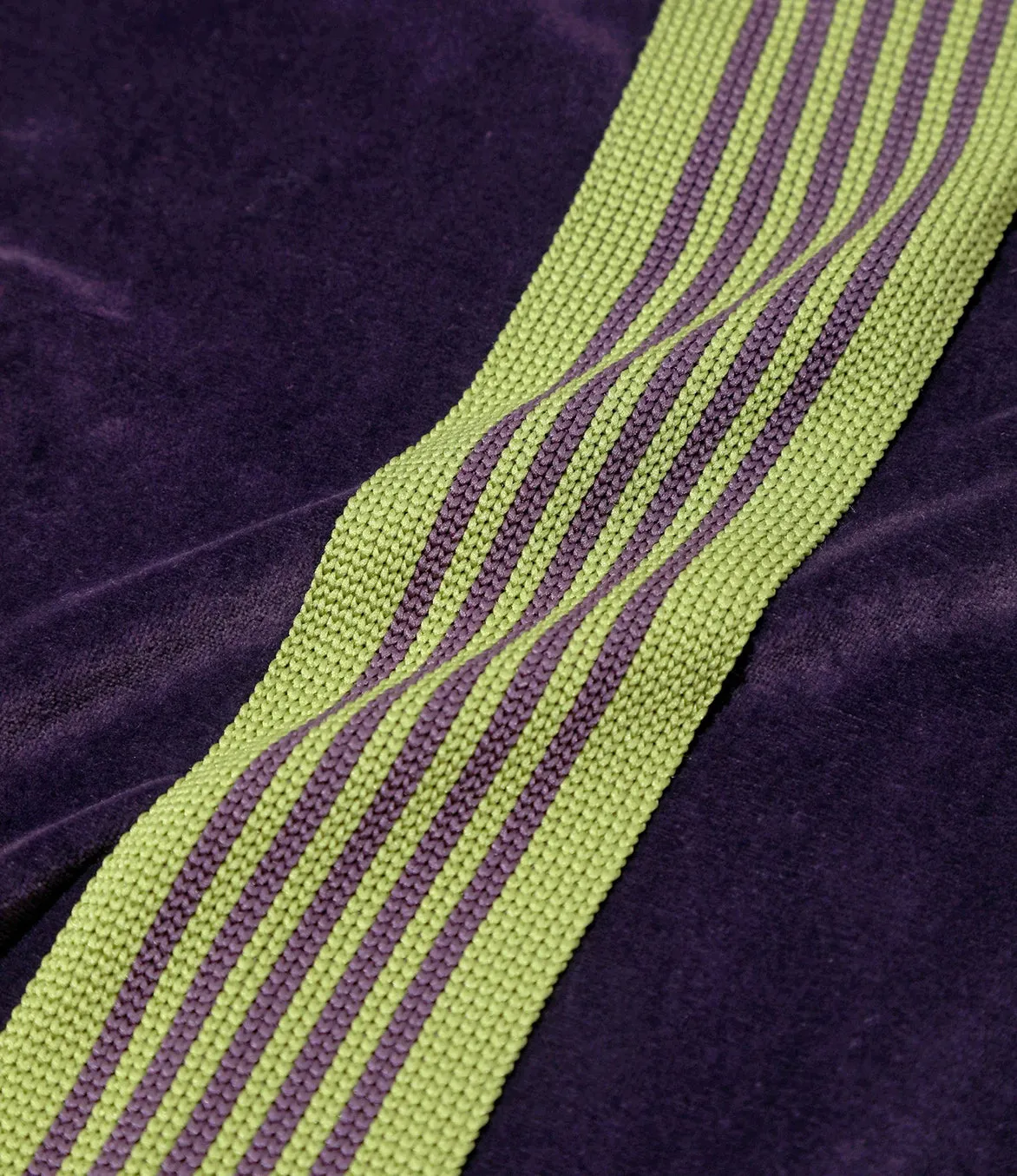 NARROW TRACK PANT VELOUR - PURPLE ChafeFree Design