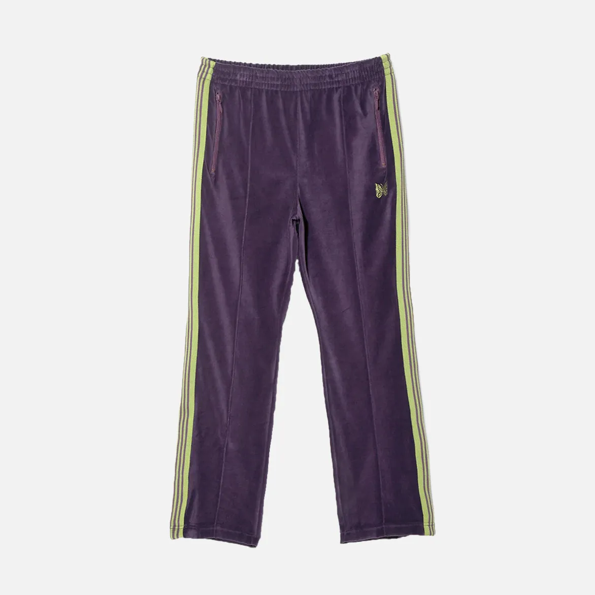 NARROW TRACK PANT VELOUR - PURPLE Ultraviolet Protection