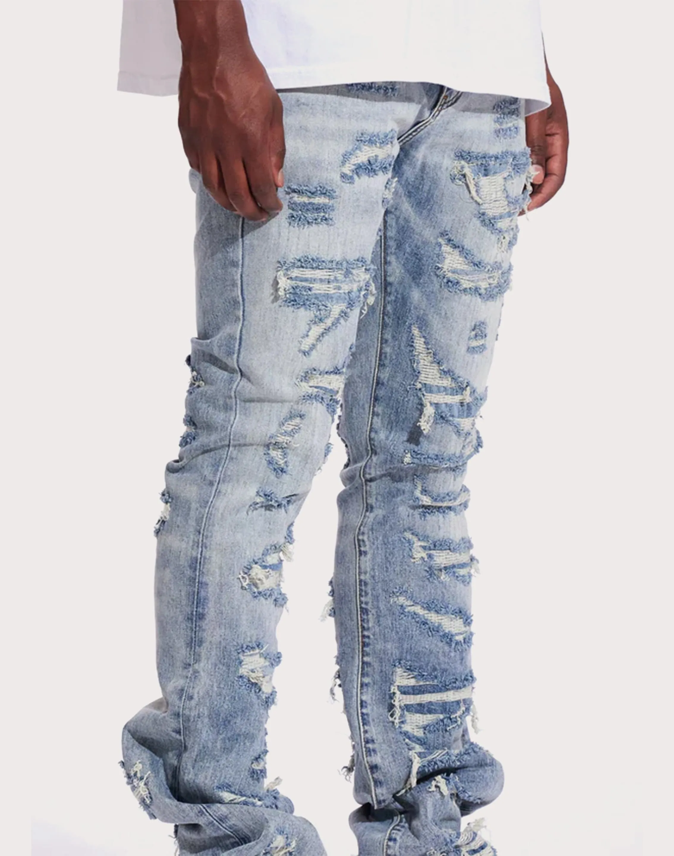 Crysp Denim Arch Slim Fit Denim Jeans Push Edge