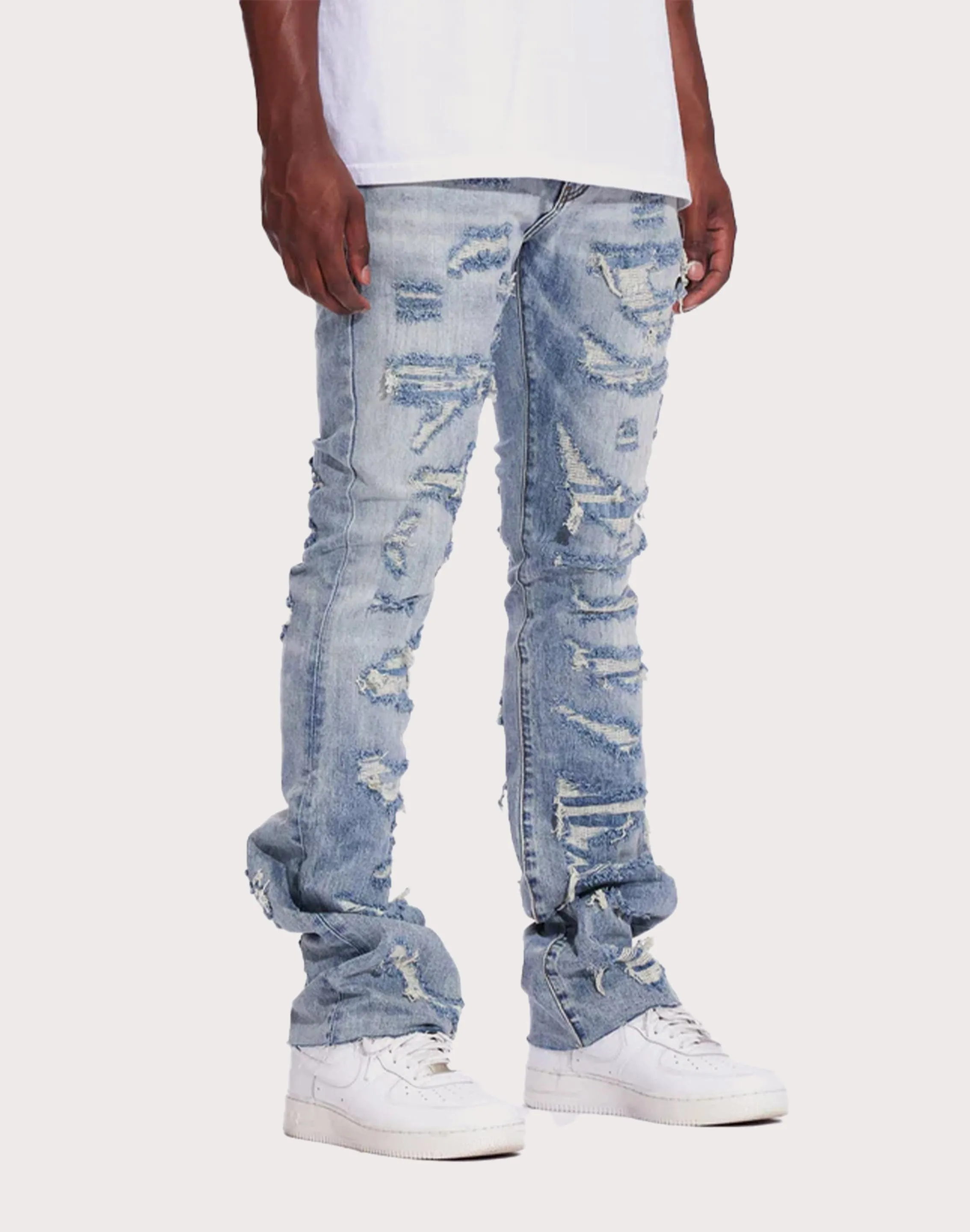 Crysp Denim Arch Slim Fit Denim Jeans Calm Core Italian Flair