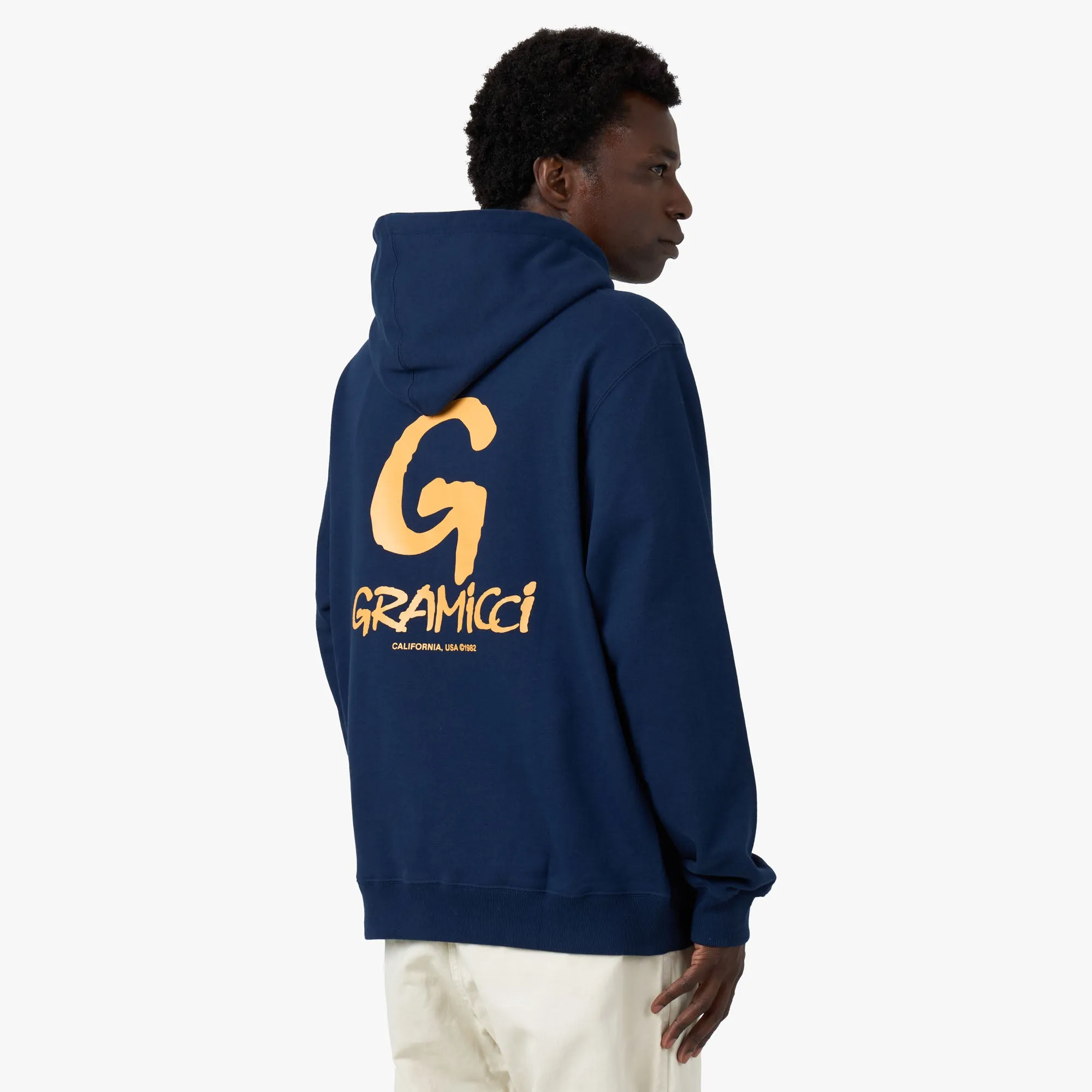 product earthy warmth Gramicci G-Logo Pullover Hoodie / Navy