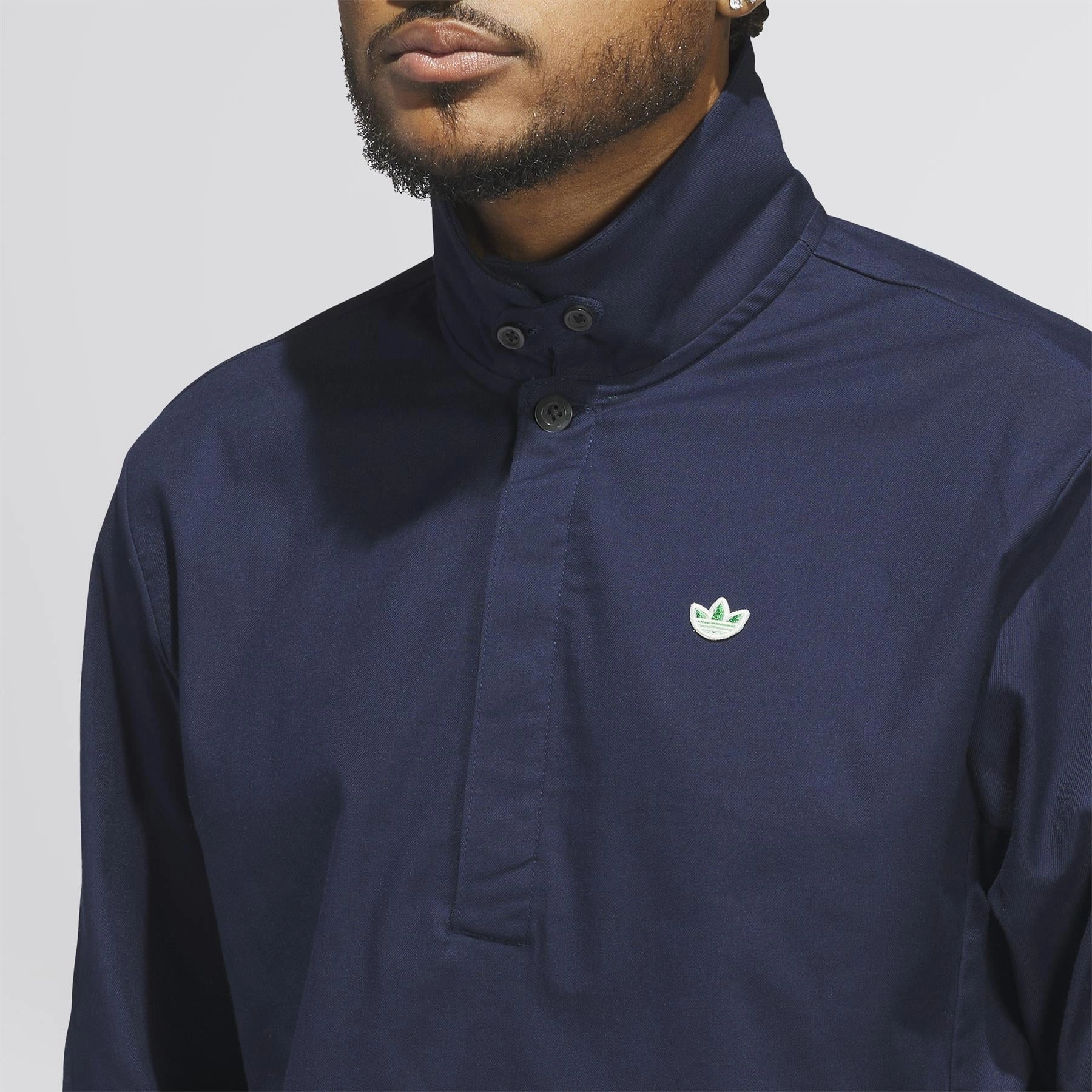 AntiStatic Lining Soft Shell Material Wind Jacket Night Indigo
