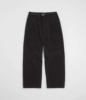 Snow Peak Breathable Quick Dry Pants - Black Lightweight Weave