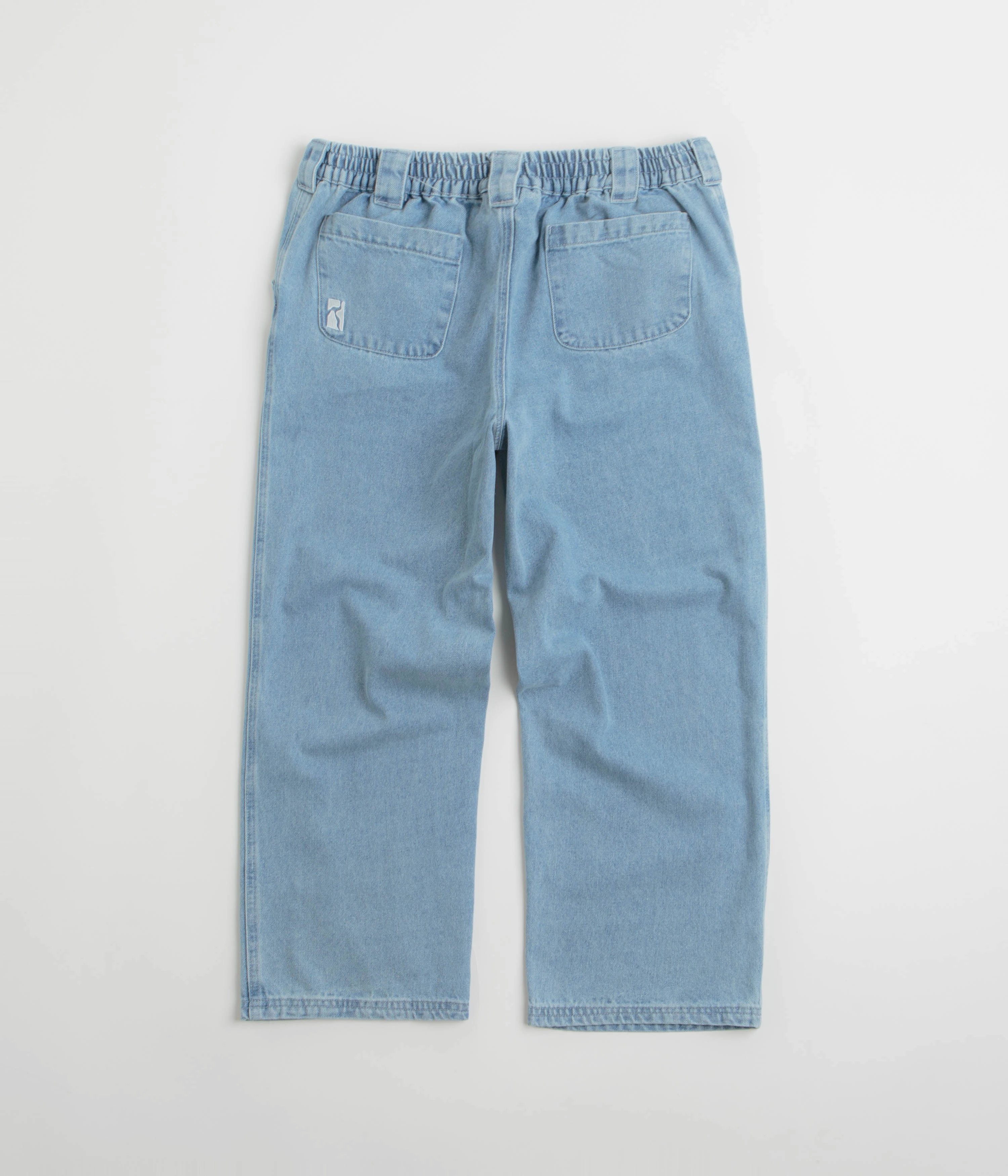 Poetic Collective Poet Denim Pants - Light Blue Feminine Cut TouchscreenCompatiblePockets