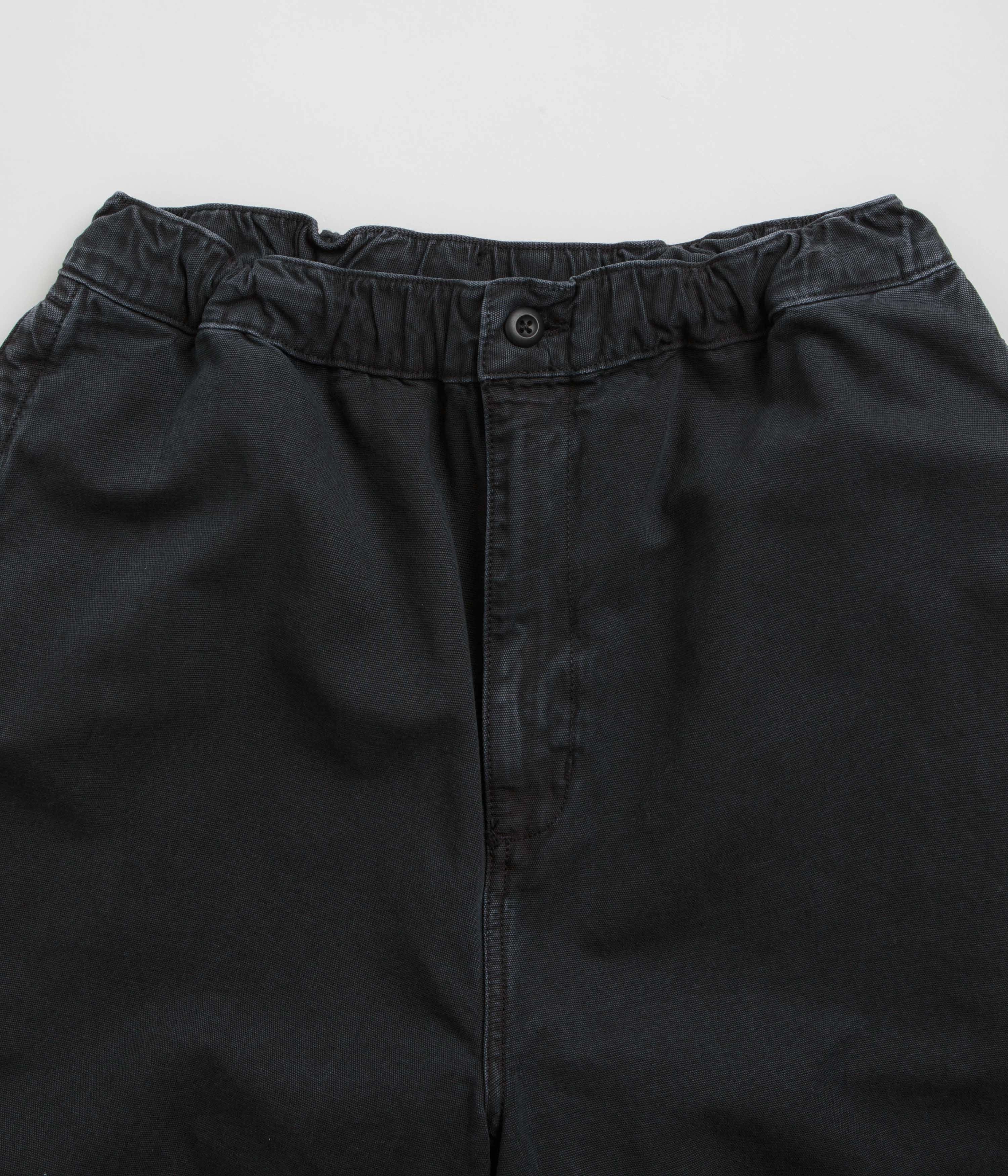 Carhartt Judd Pants - Black Blackout fabric FlexibleStretchWeave
