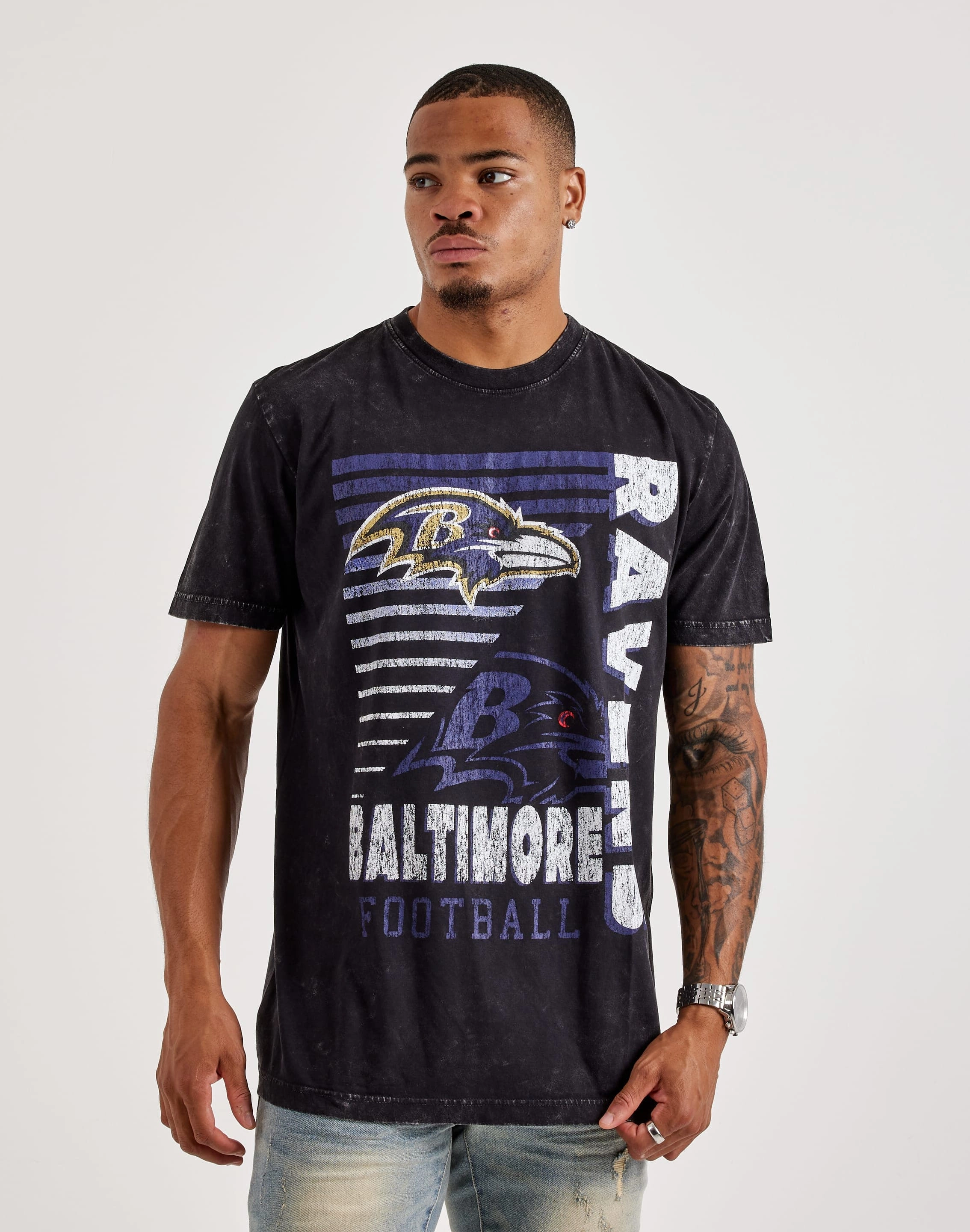 NoSlipGrip Spirit Core New Era NFL Baltimore Ravens Tee