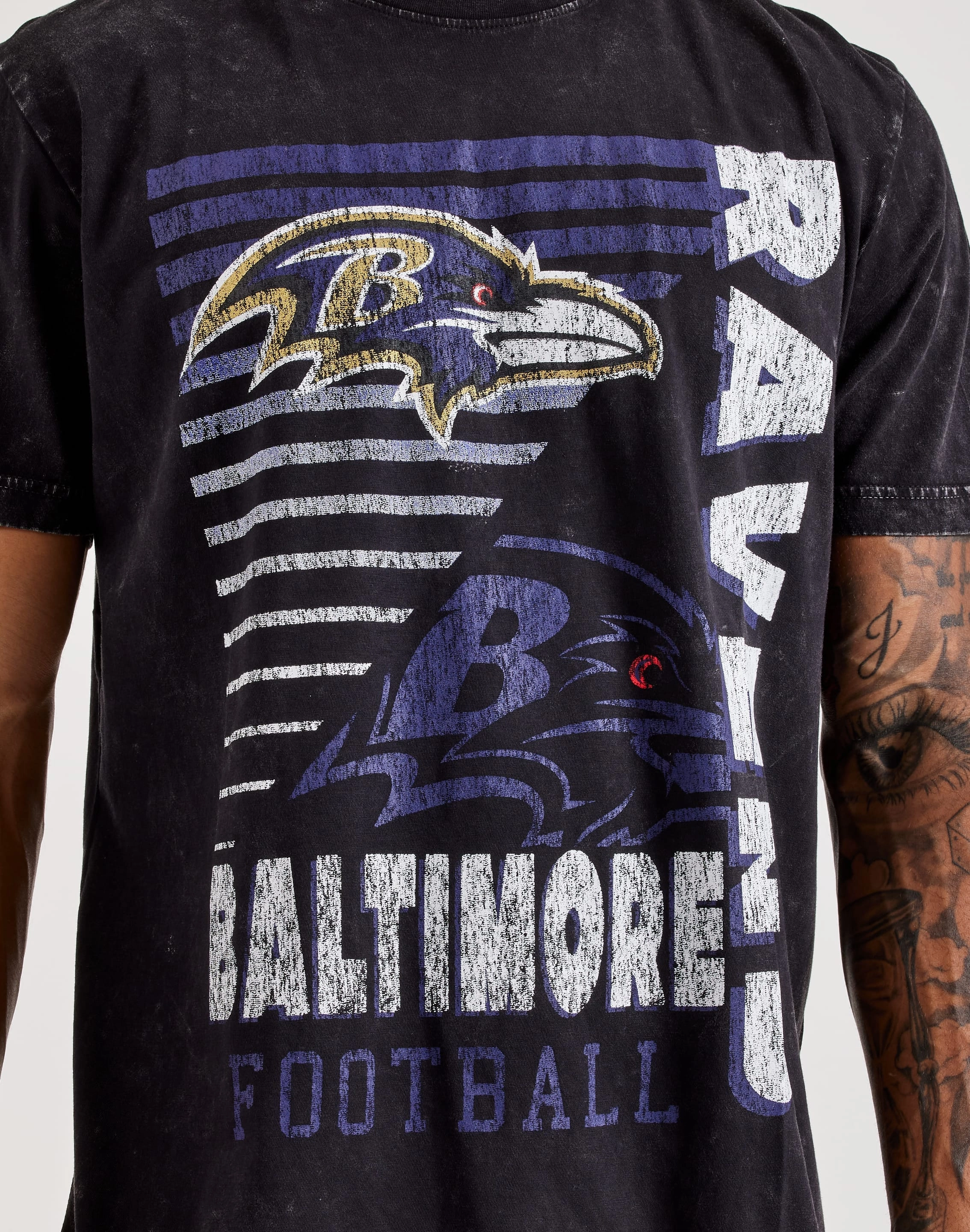 New Era NFL Baltimore Ravens Tee Adjustable Waistband