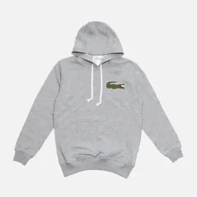 Fire Core Spirit Core CDG X LACOSTE CROC HOODIE - GREY