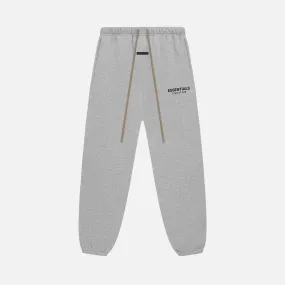 FLEECE ESSENTIAL SWEATPANT - LIGHT HEATHER GREY Vital Core