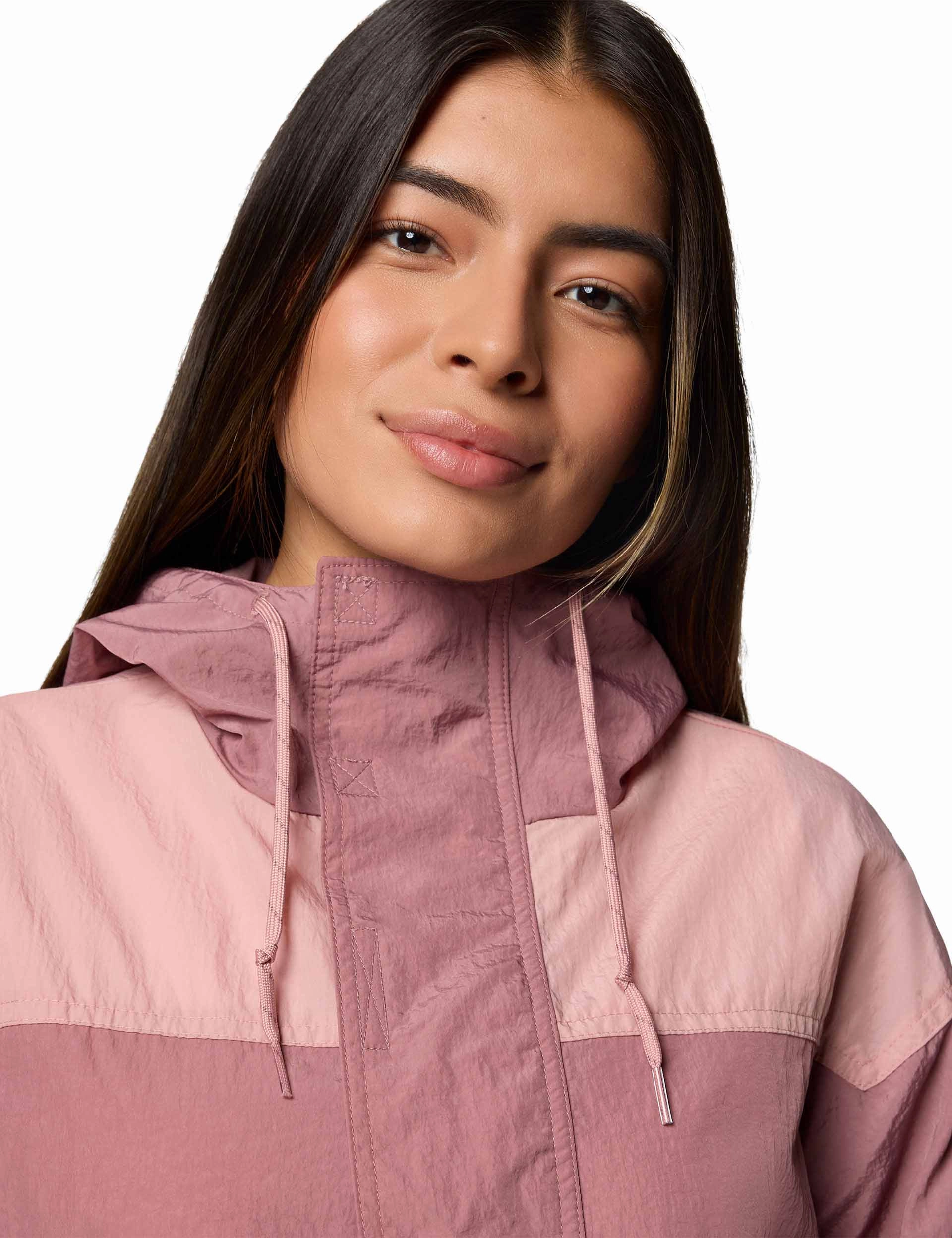 Challenger II Windbreaker - Fig/Eraser Pink Neutral palette